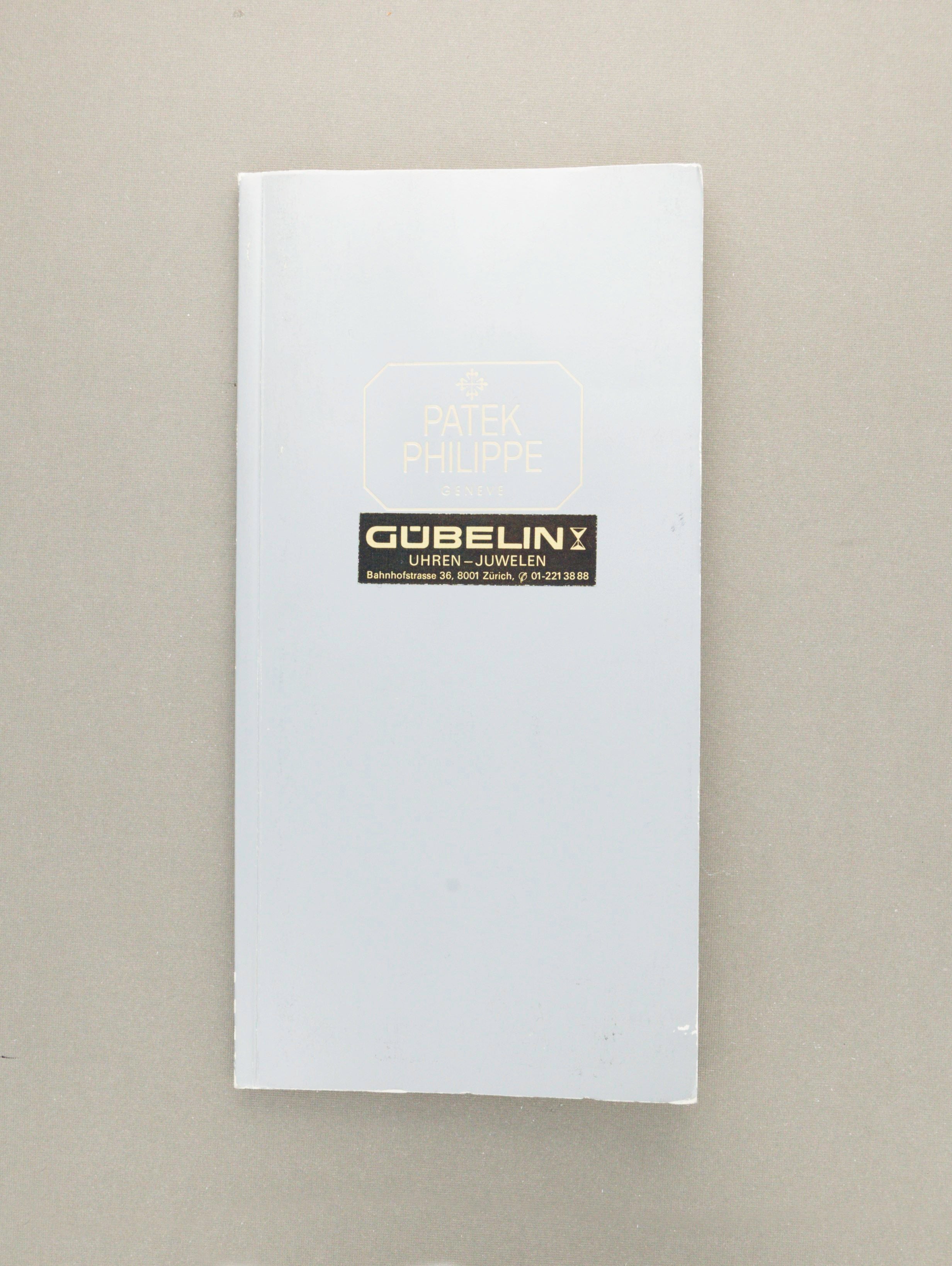 Patek Philippe Nautilus Ref. 3700 - Retailed by Gübelin Full Set