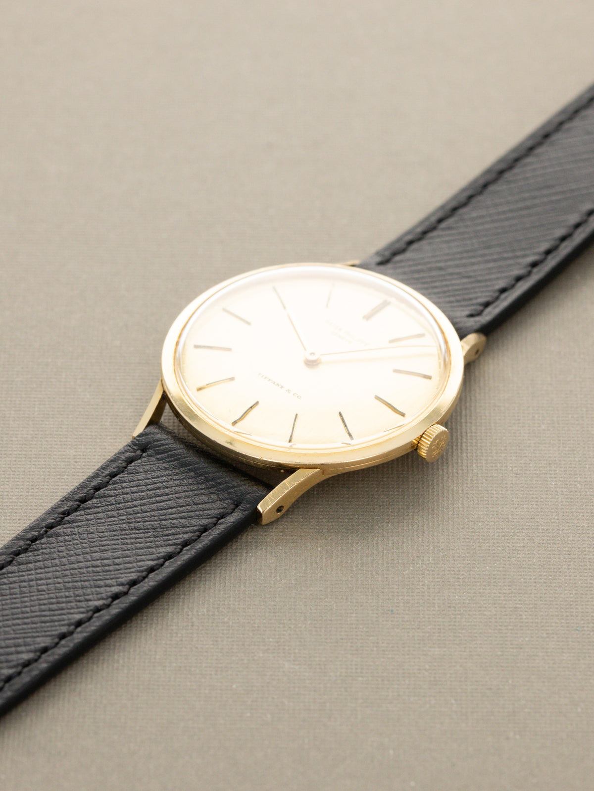 Patek Philippe Calatrava Ref. 3484 - 'Brushed' Champagne 'Tiffany & Co.' Dial w/ Extract