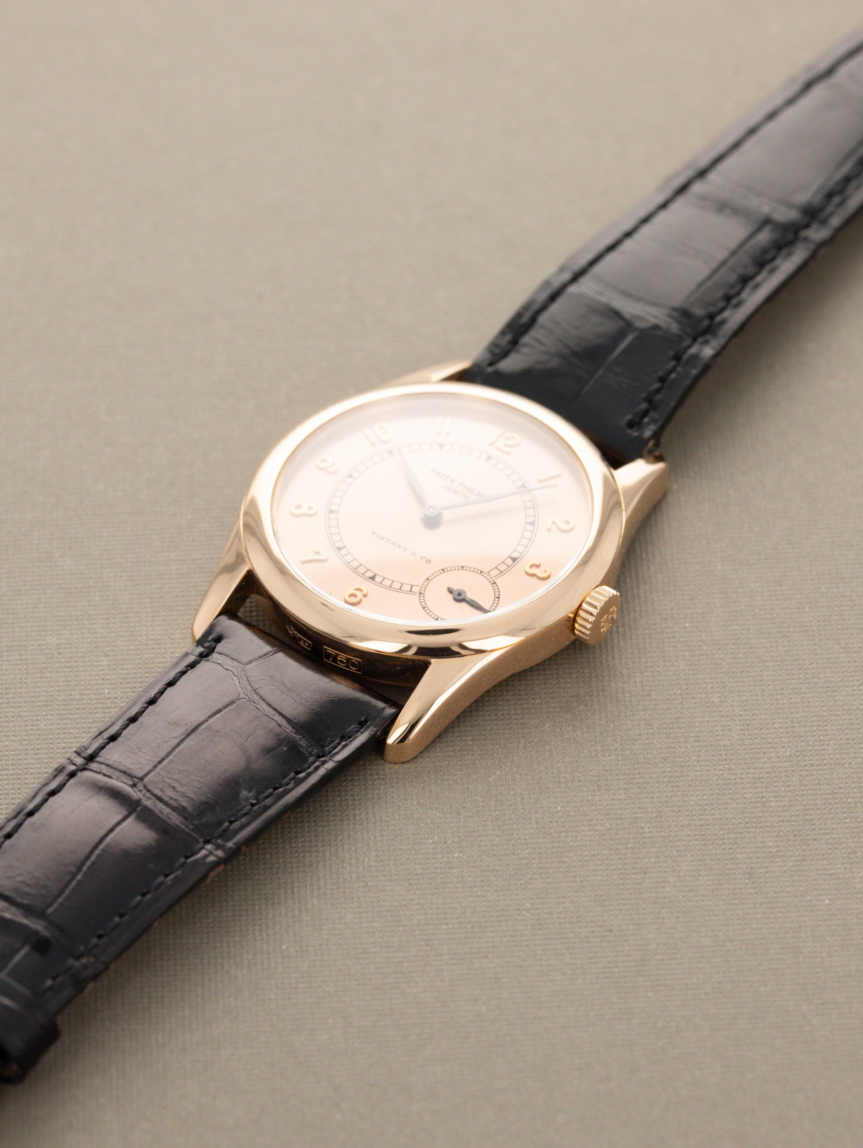 Patek Philippe Calatrava Ref. 5000R - Sunburst Pink 'Tiffany & Co.' Dial Box & Papers