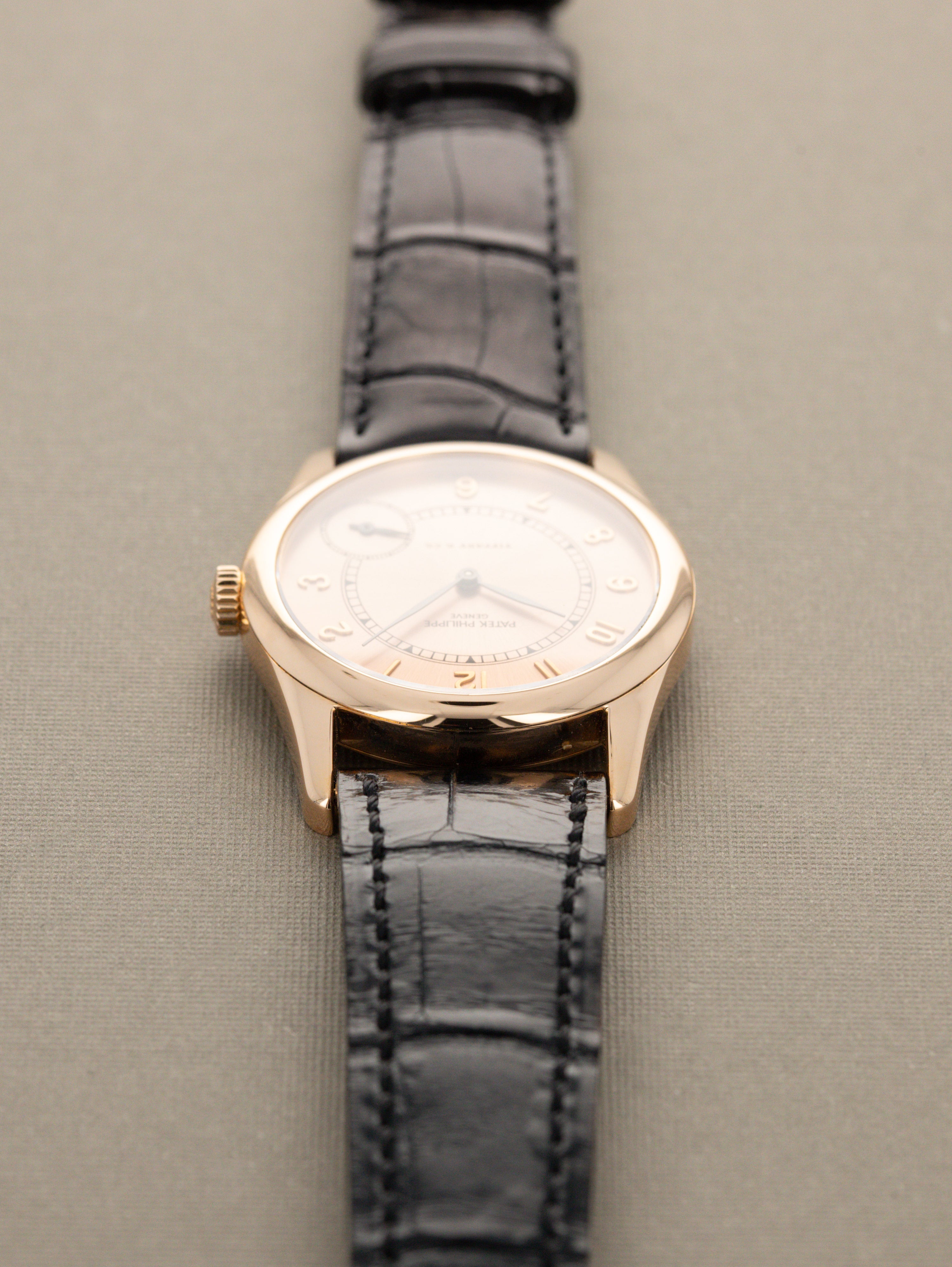 Patek Philippe Calatrava Ref. 5000R - Sunburst Pink 'Tiffany & Co.' Dial Box & Papers