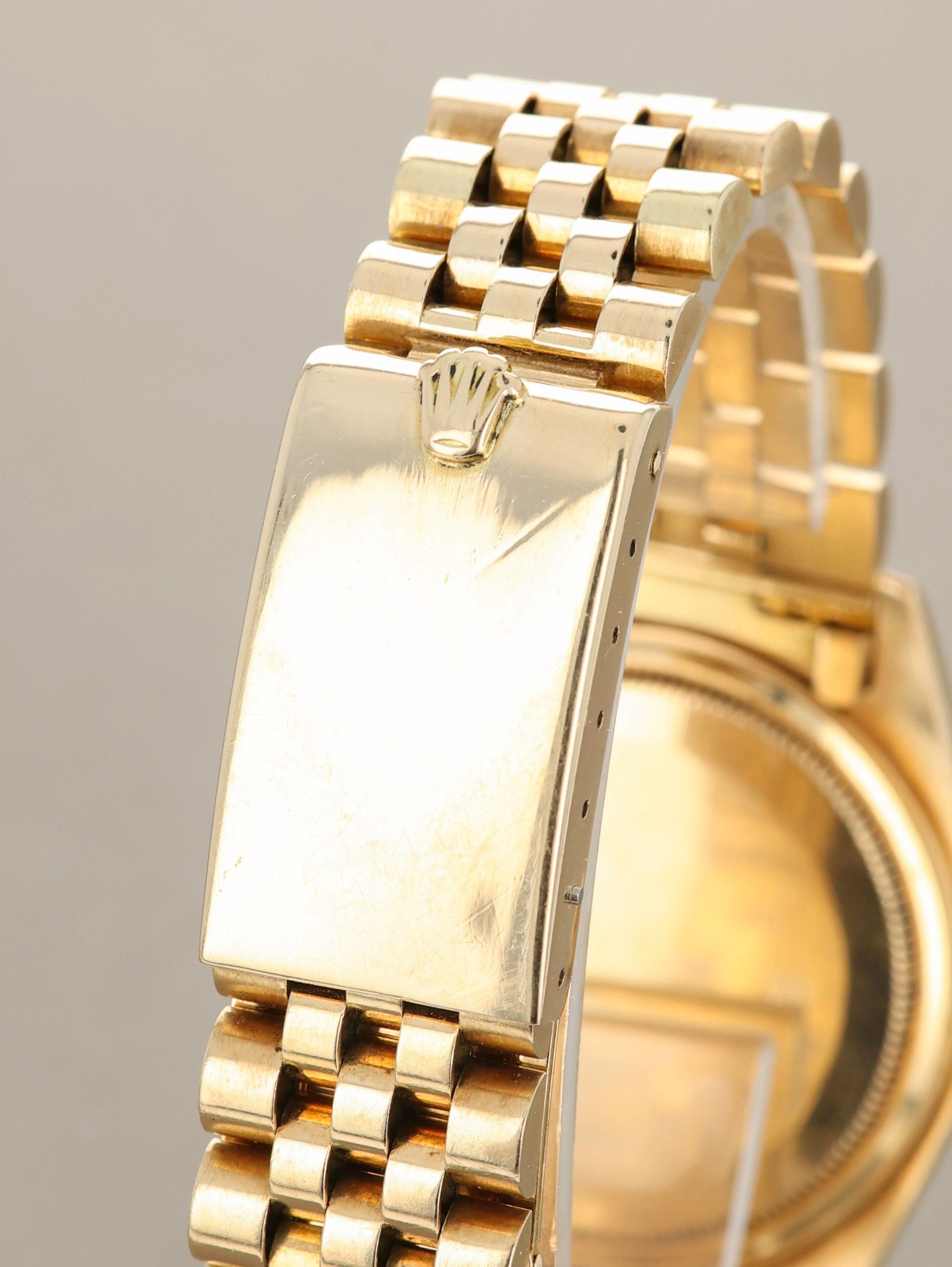 Rolex Datejust Ref. 1601 18k Blue Mosaic Unpolished