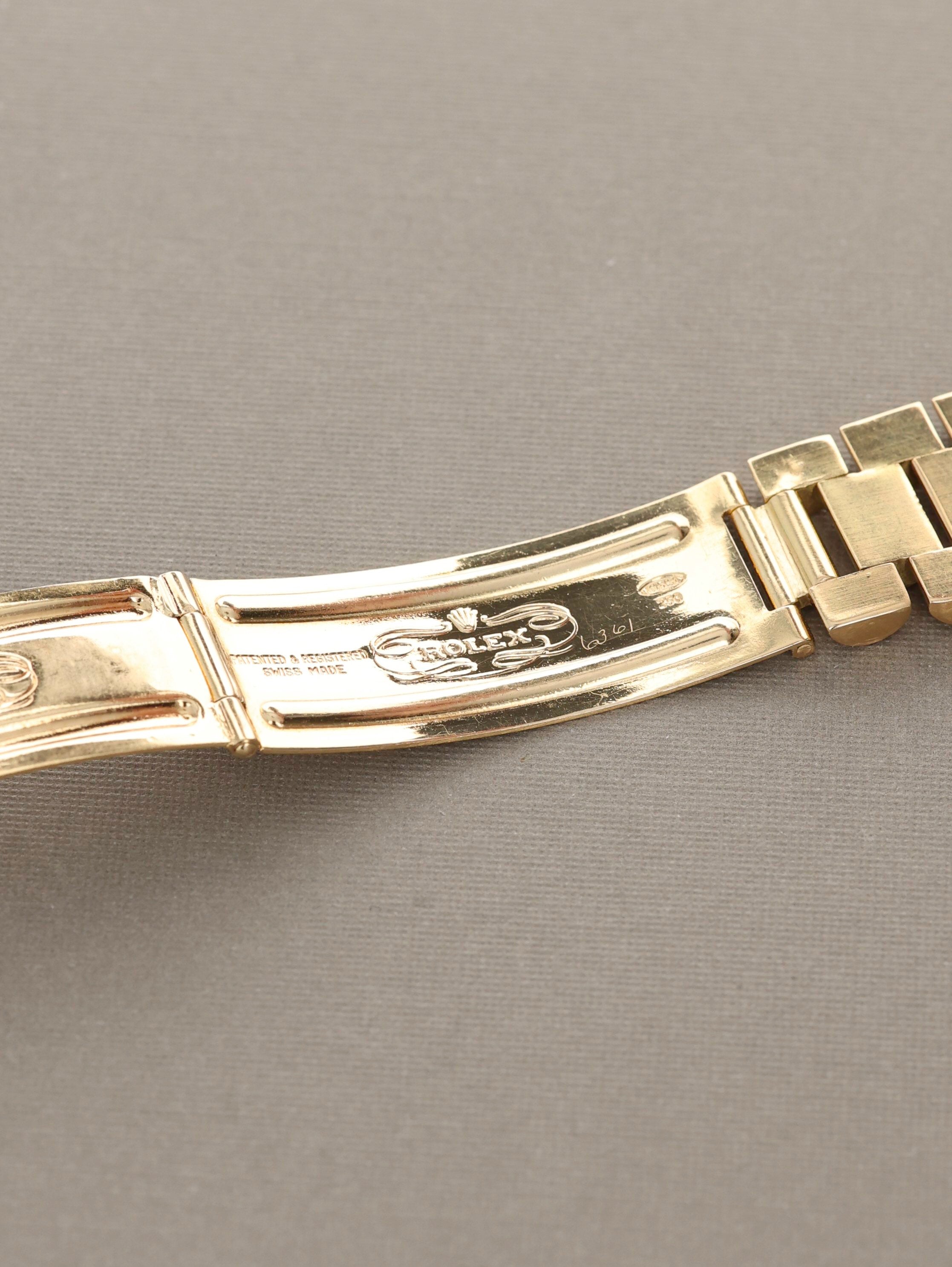 Rolex Datejust Ref. 1601 18k Confetti Untouched w/ Caseback Sticker