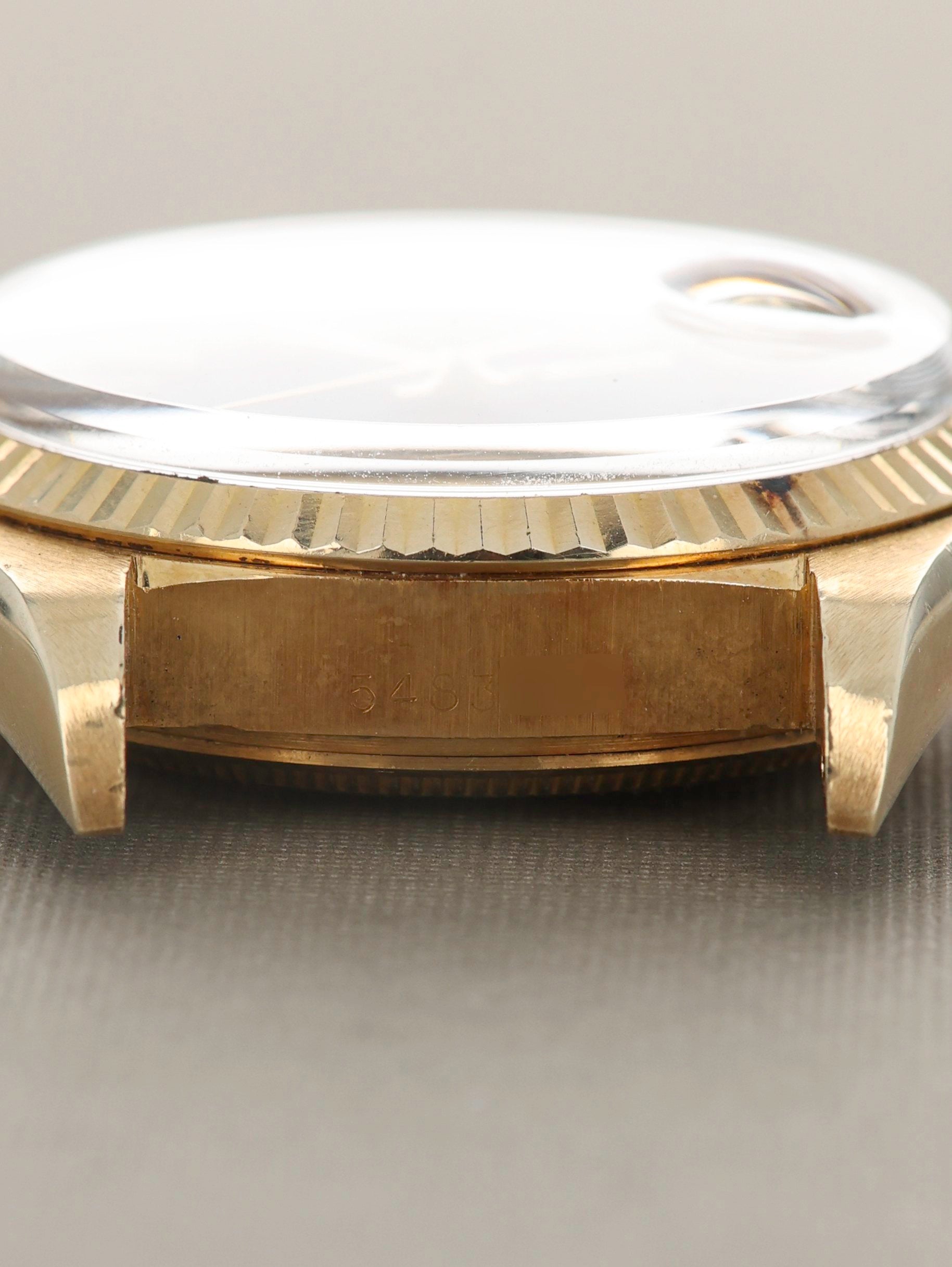 Rolex Datejust Ref. 1601 18k Confetti Untouched w/ Caseback Sticker