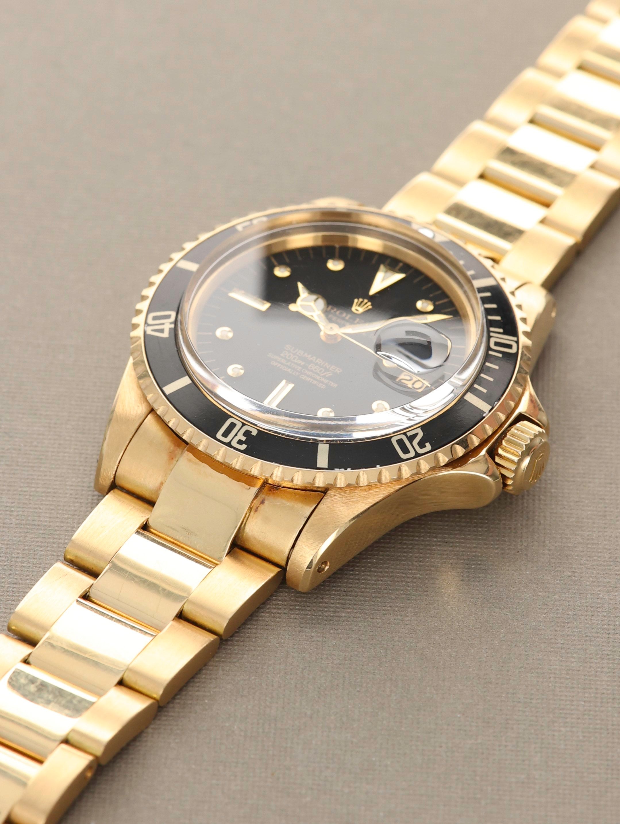 Rolex Submariner Ref. 1680 18k Meters First