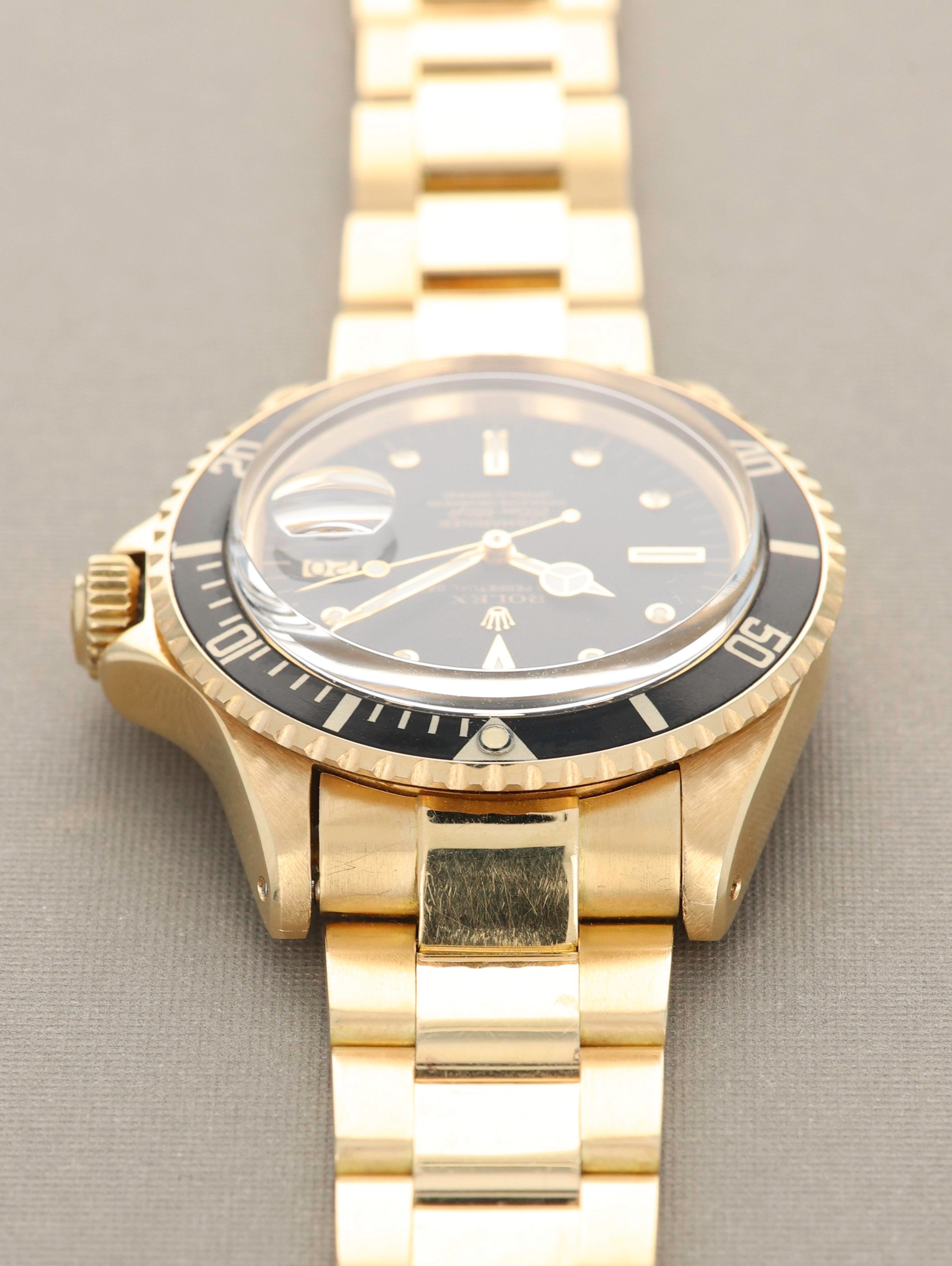 Rolex Submariner Ref. 1680 18k Meters First