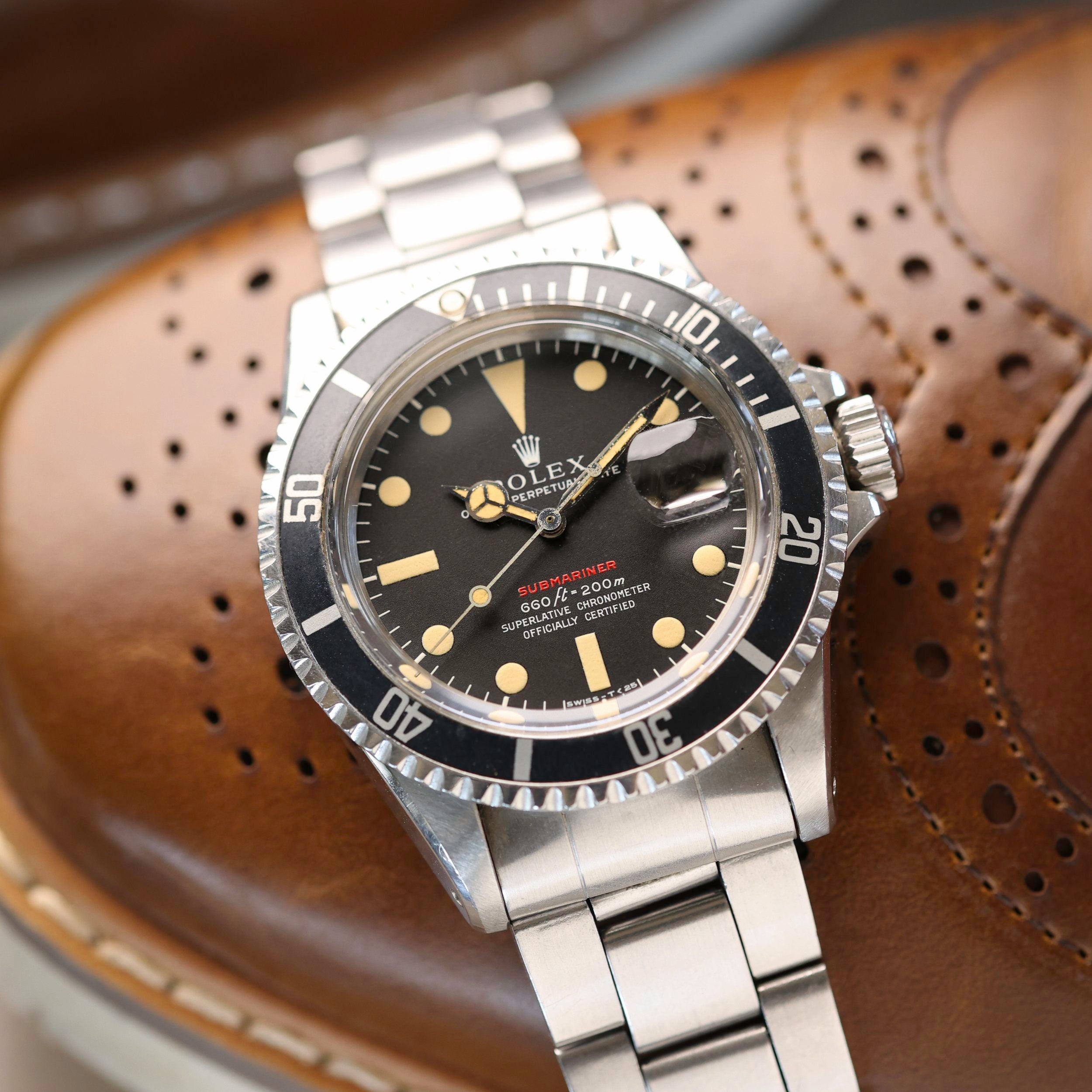 Rolex Submariner Ref. 1680 Red Mk. 4 Unpolished