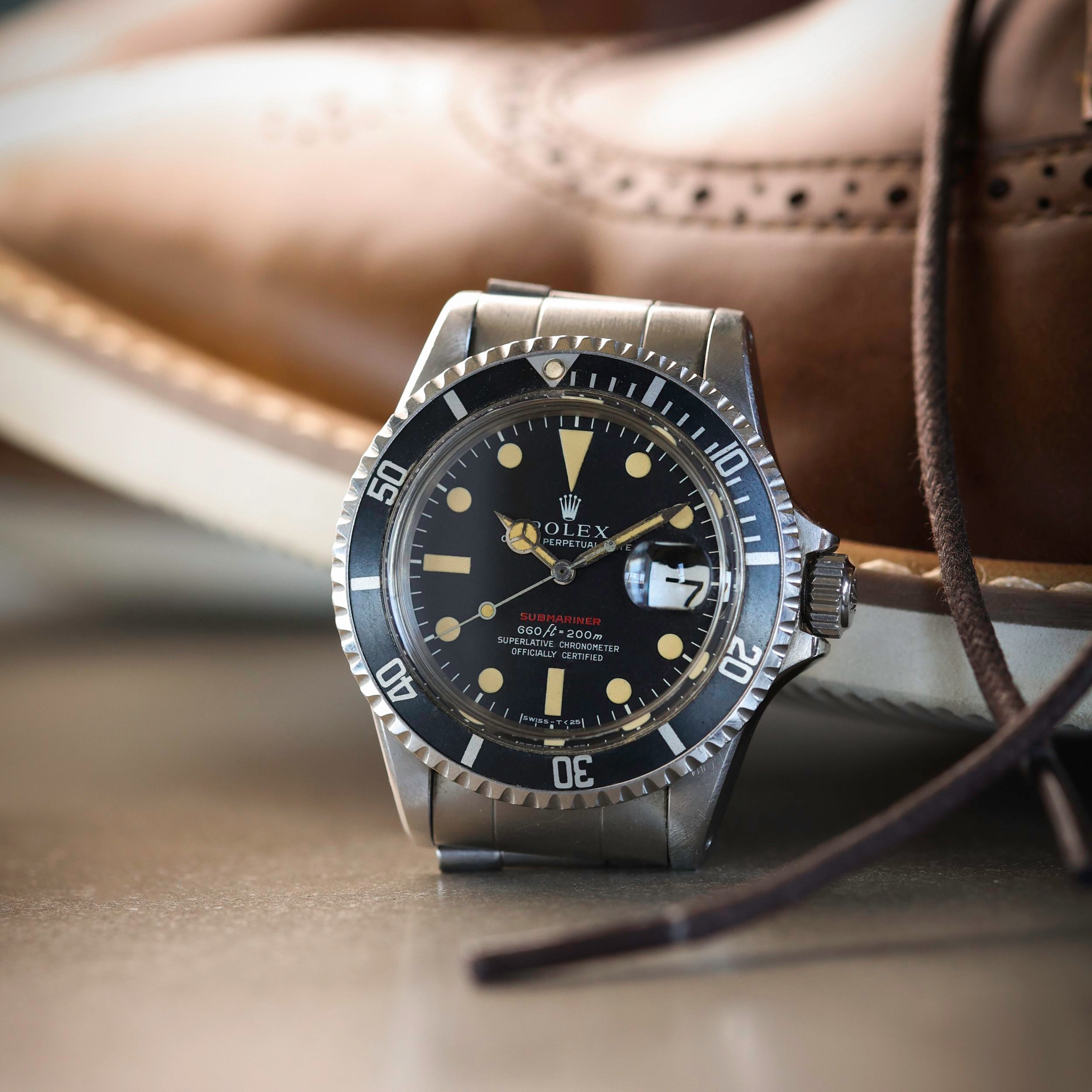 Rolex Submariner Ref. 1680 Red Mk. 4 Unpolished