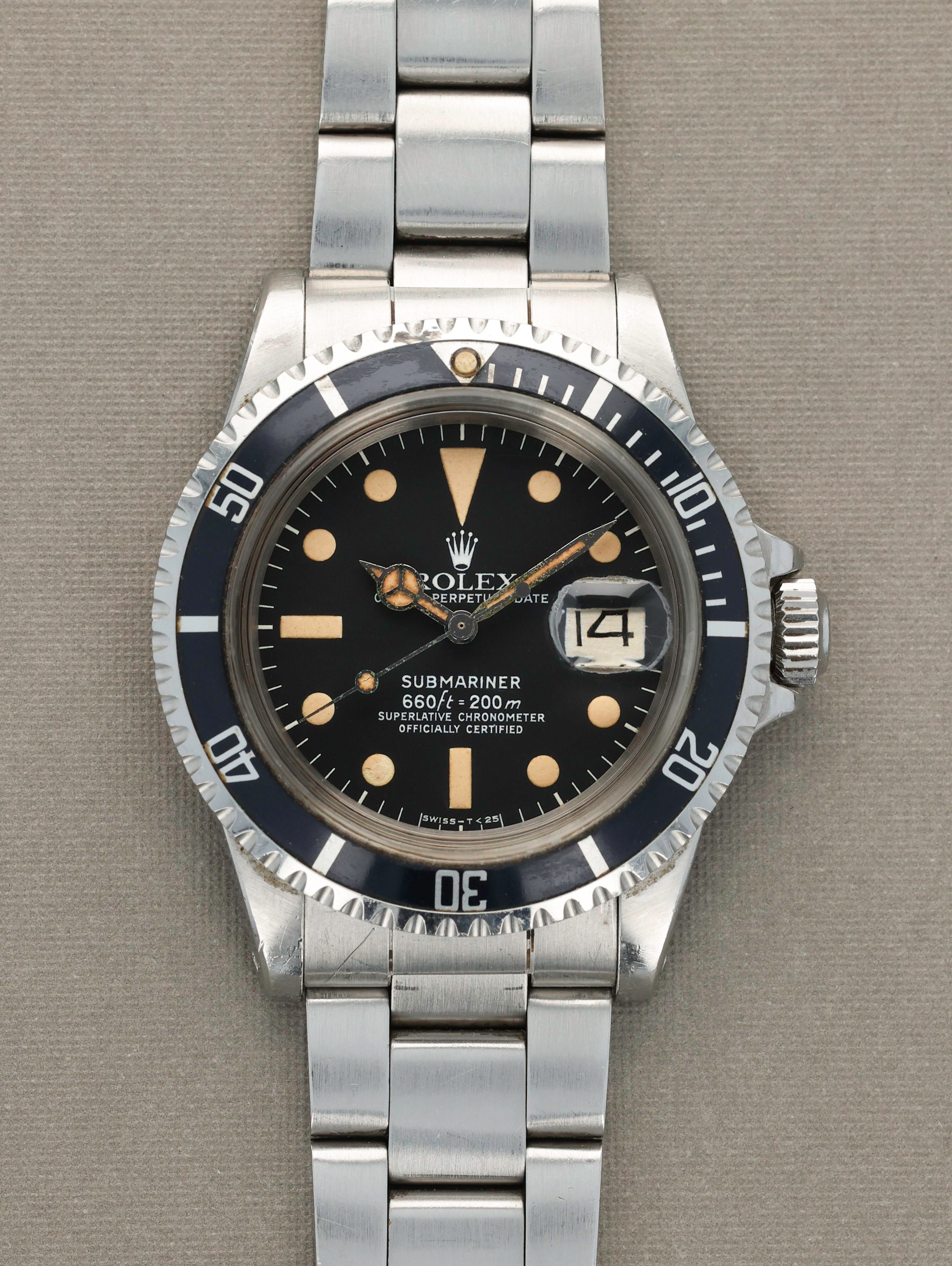 Rolex Submariner Ref. 1680 Unpolished