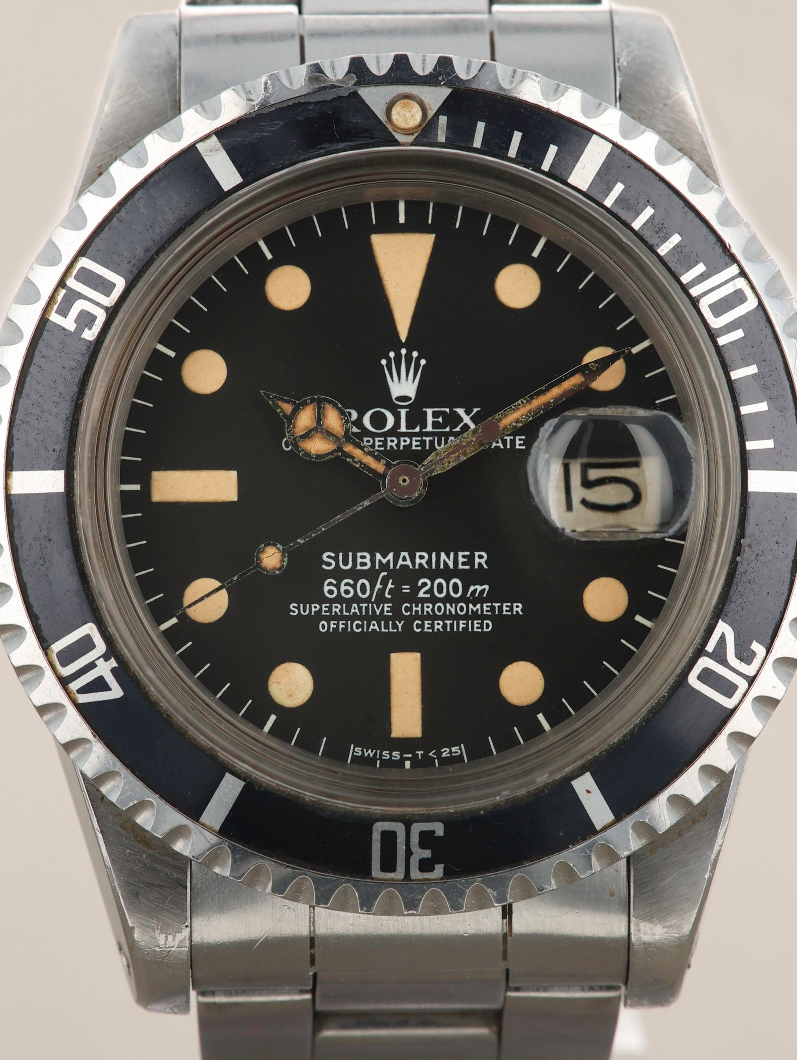 Rolex Submariner Ref. 1680 Unpolished