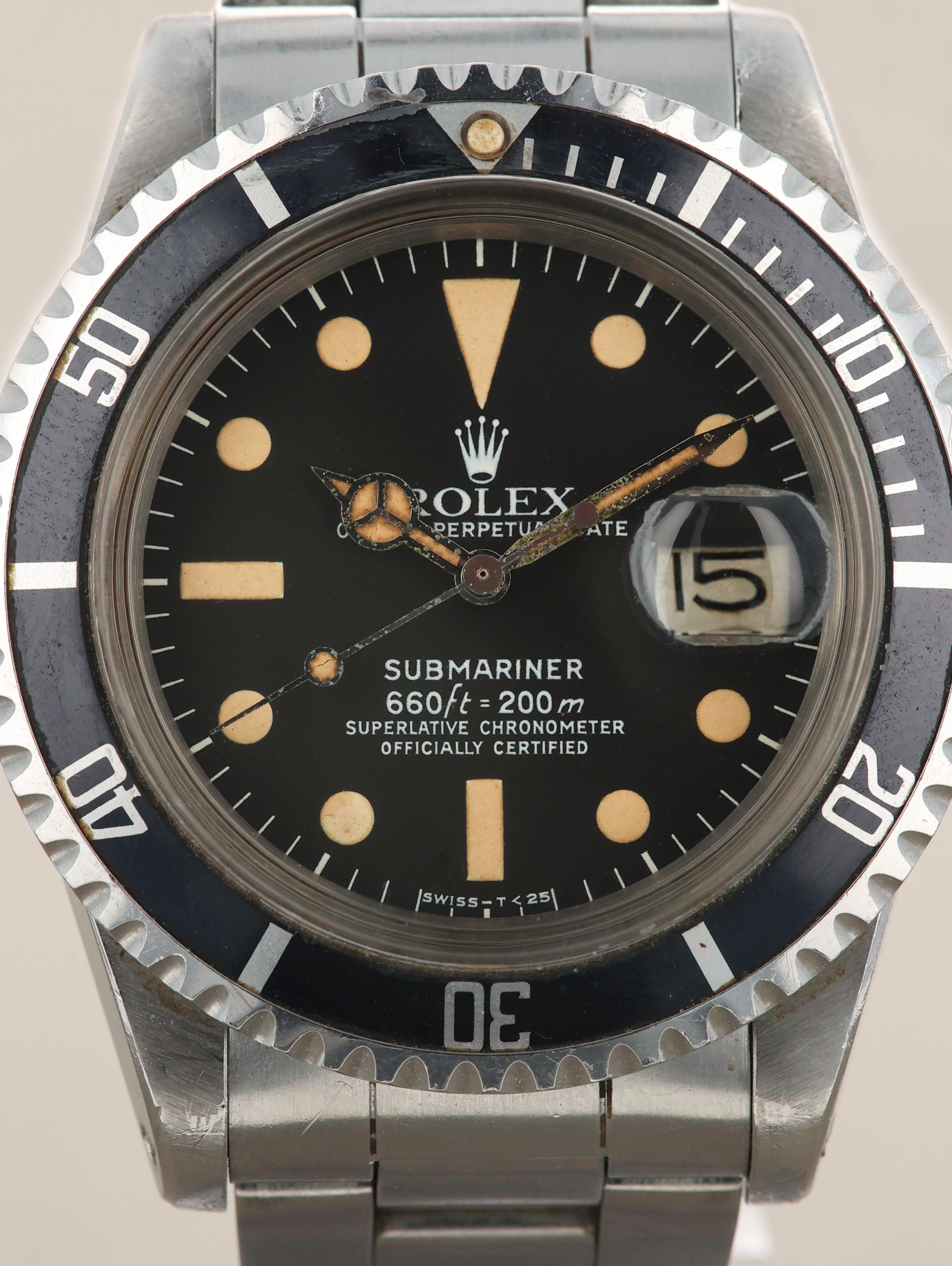 Rolex Submariner Ref. 1680 Unpolished