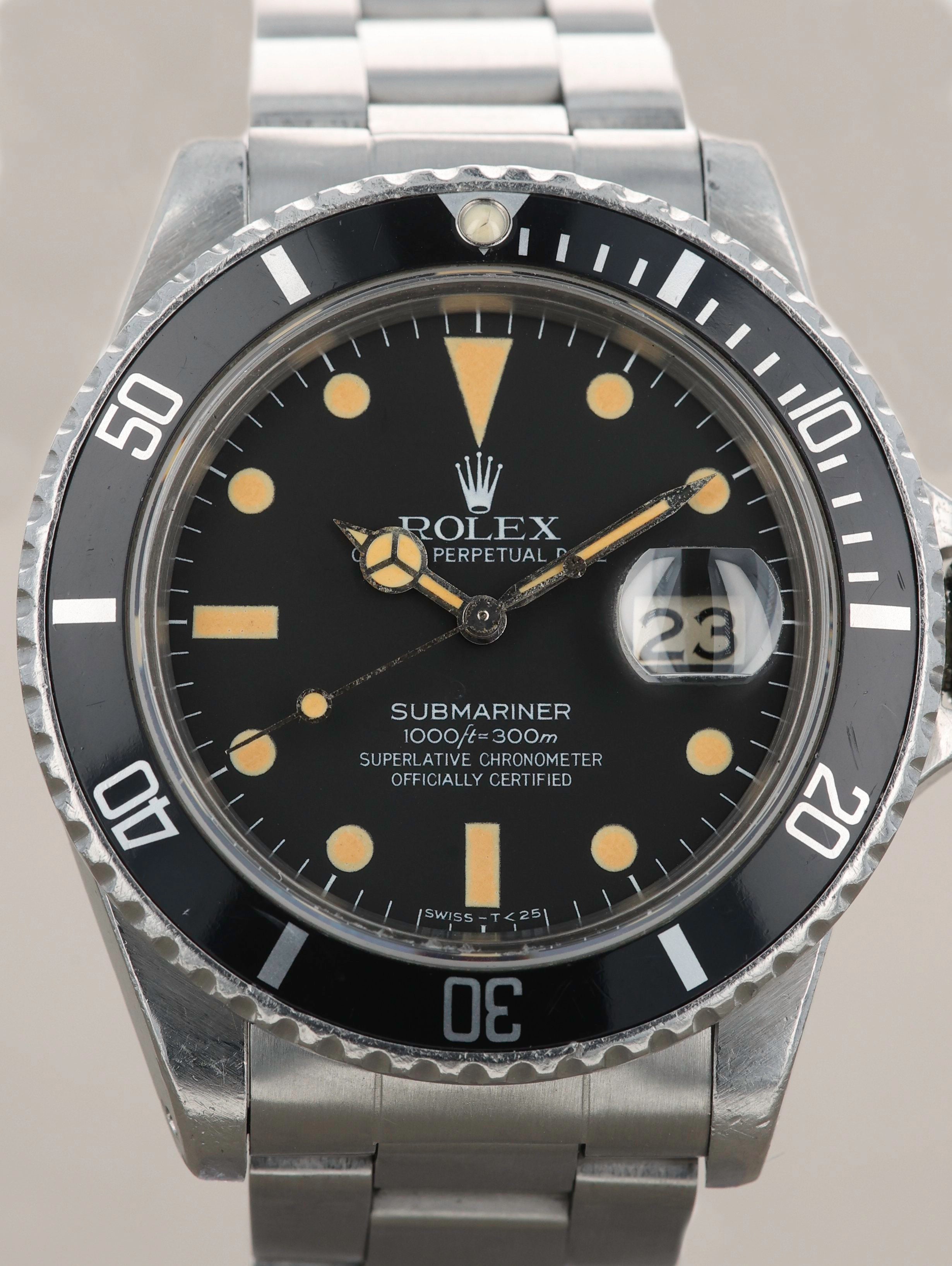 Rolex Submariner Ref. 16800 Matte Unpolished