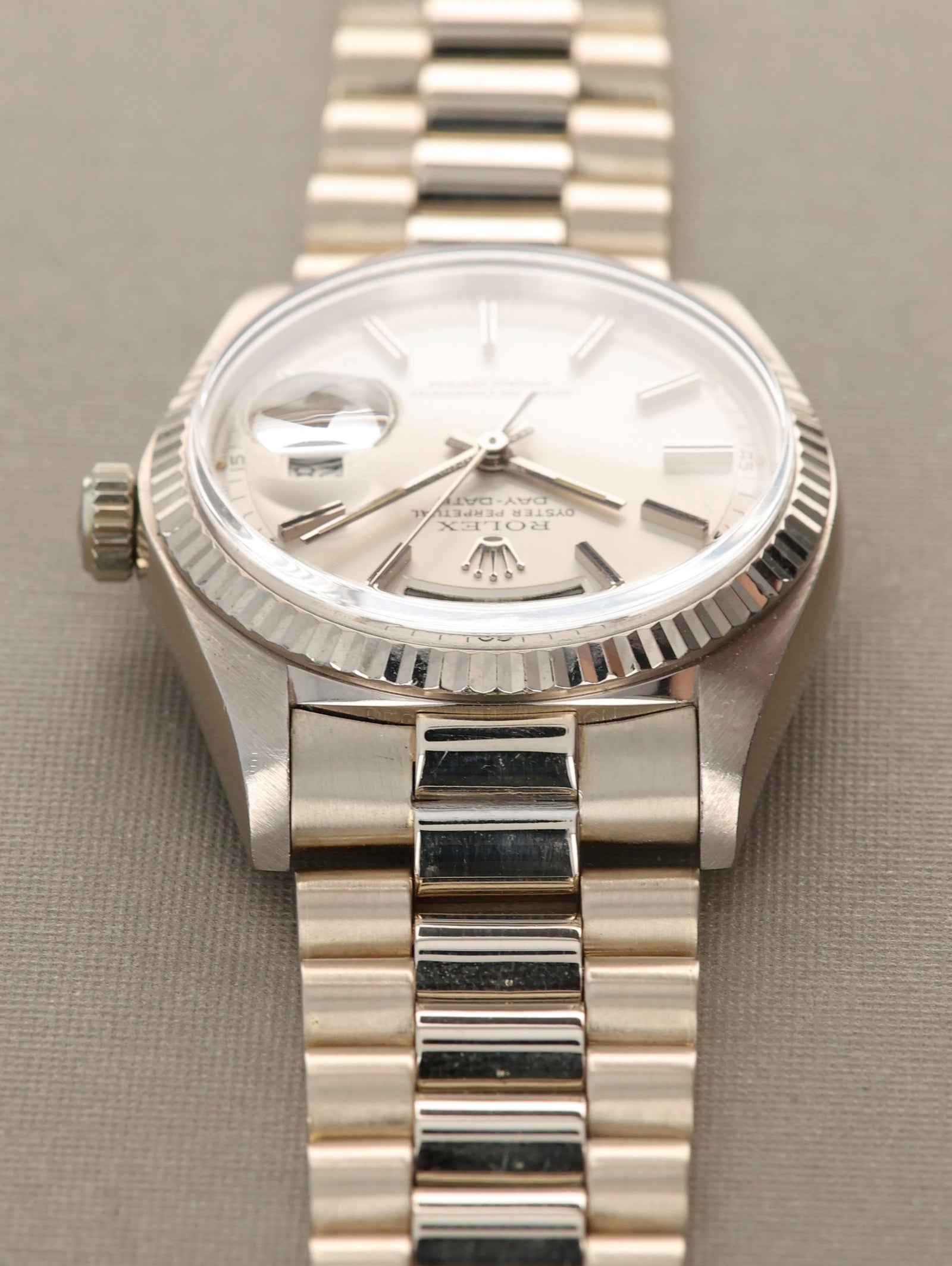 Rolex Day-Date Ref. 1803 White Gold Minute Track Unpolished