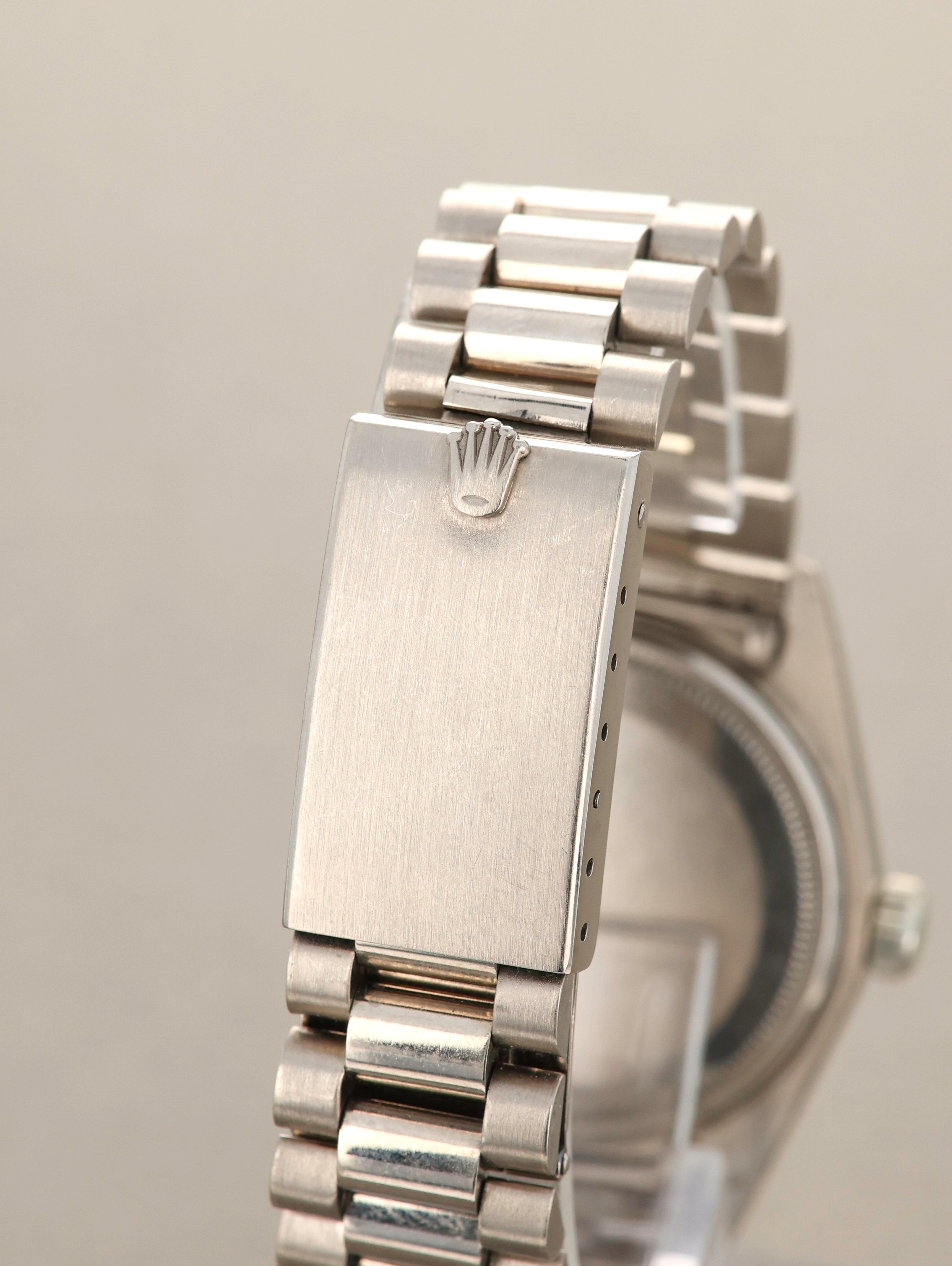 Rolex Day-Date Ref. 1803 White Gold Minute Track Unpolished