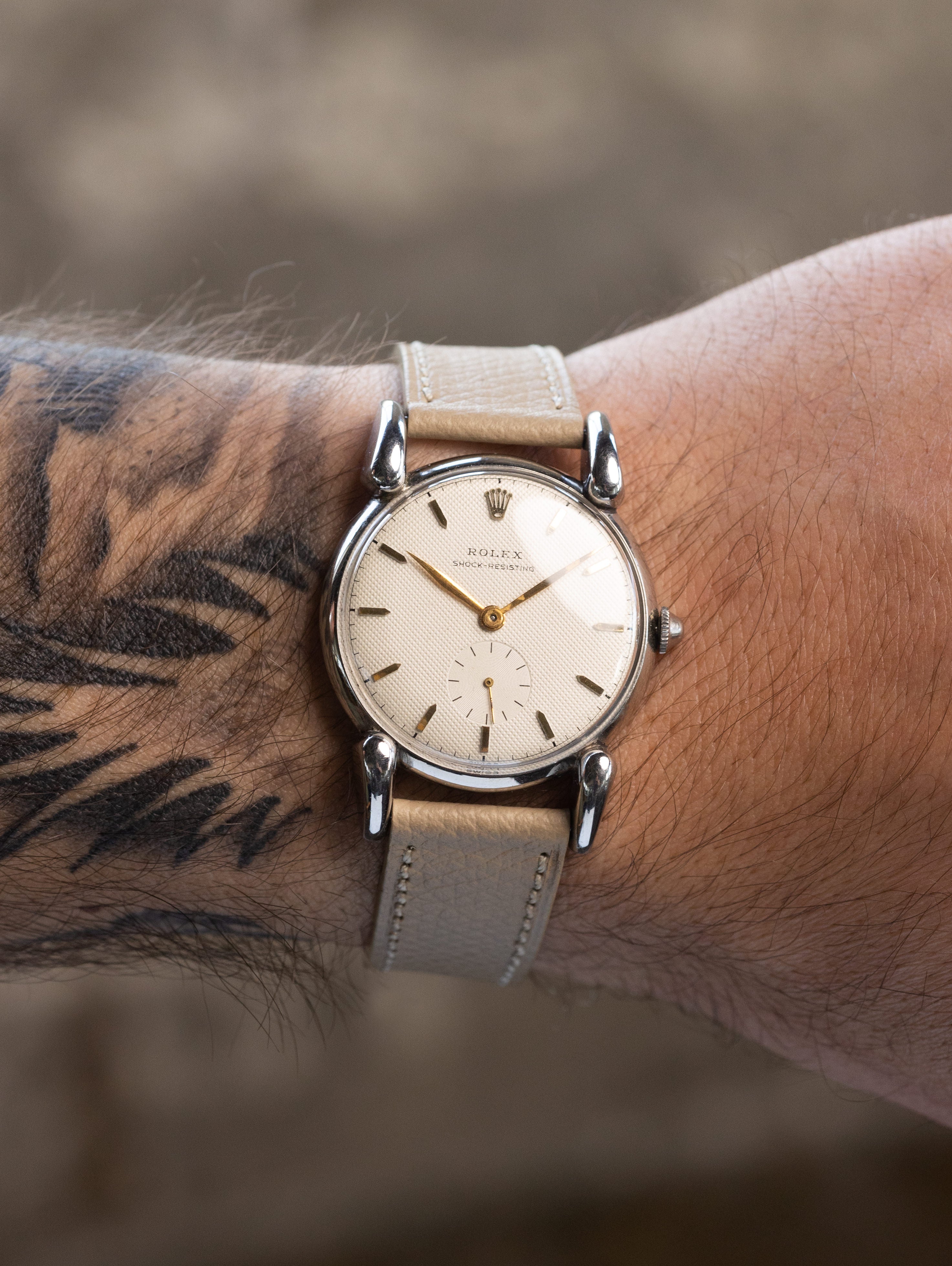 Rolex Ref. 4367 Honeycomb Dial - 'Grasshopper' Outstanding Condition