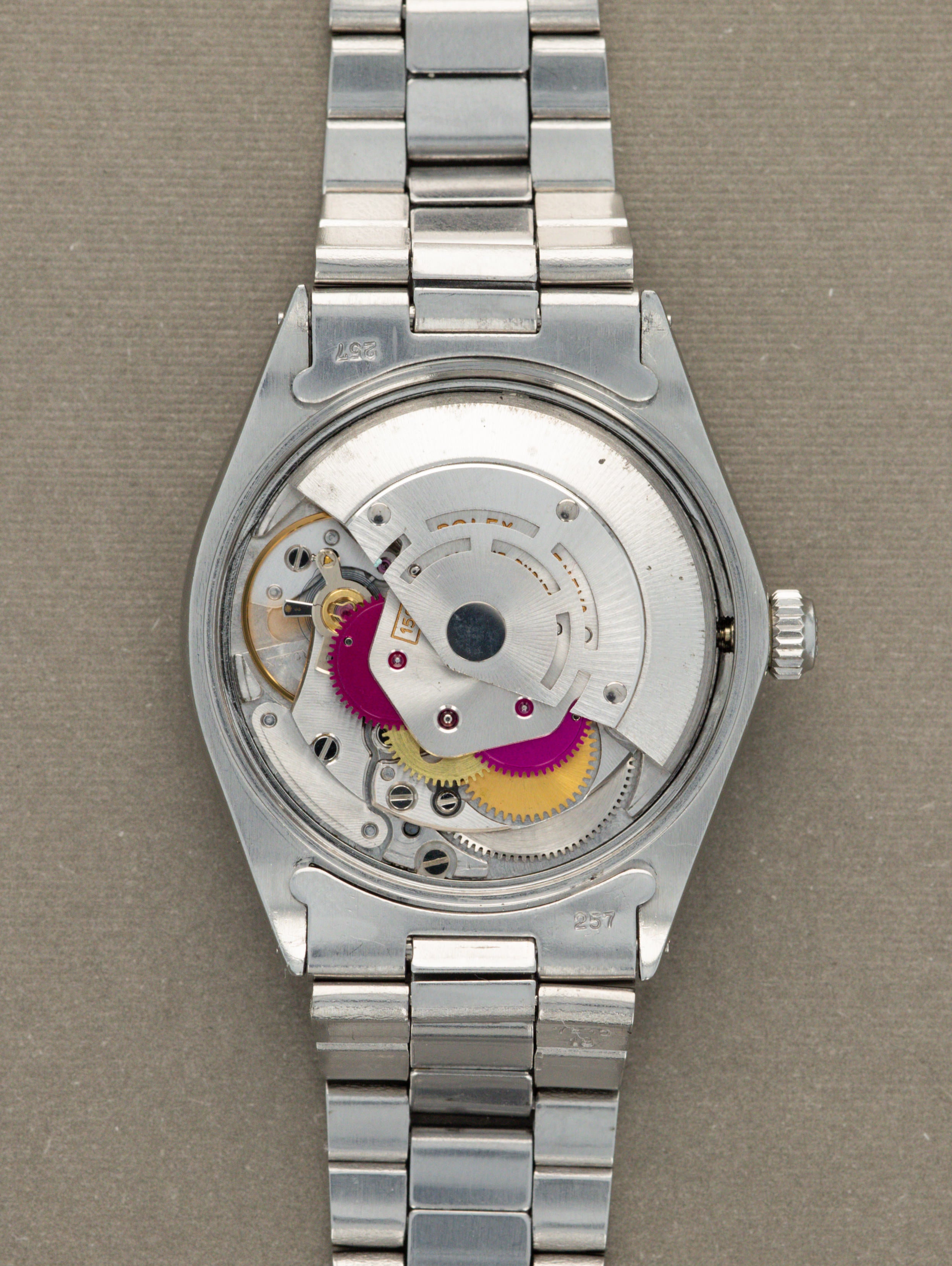 Rolex Air-King Ref. 5500 - 'Brushed' Blue Dial