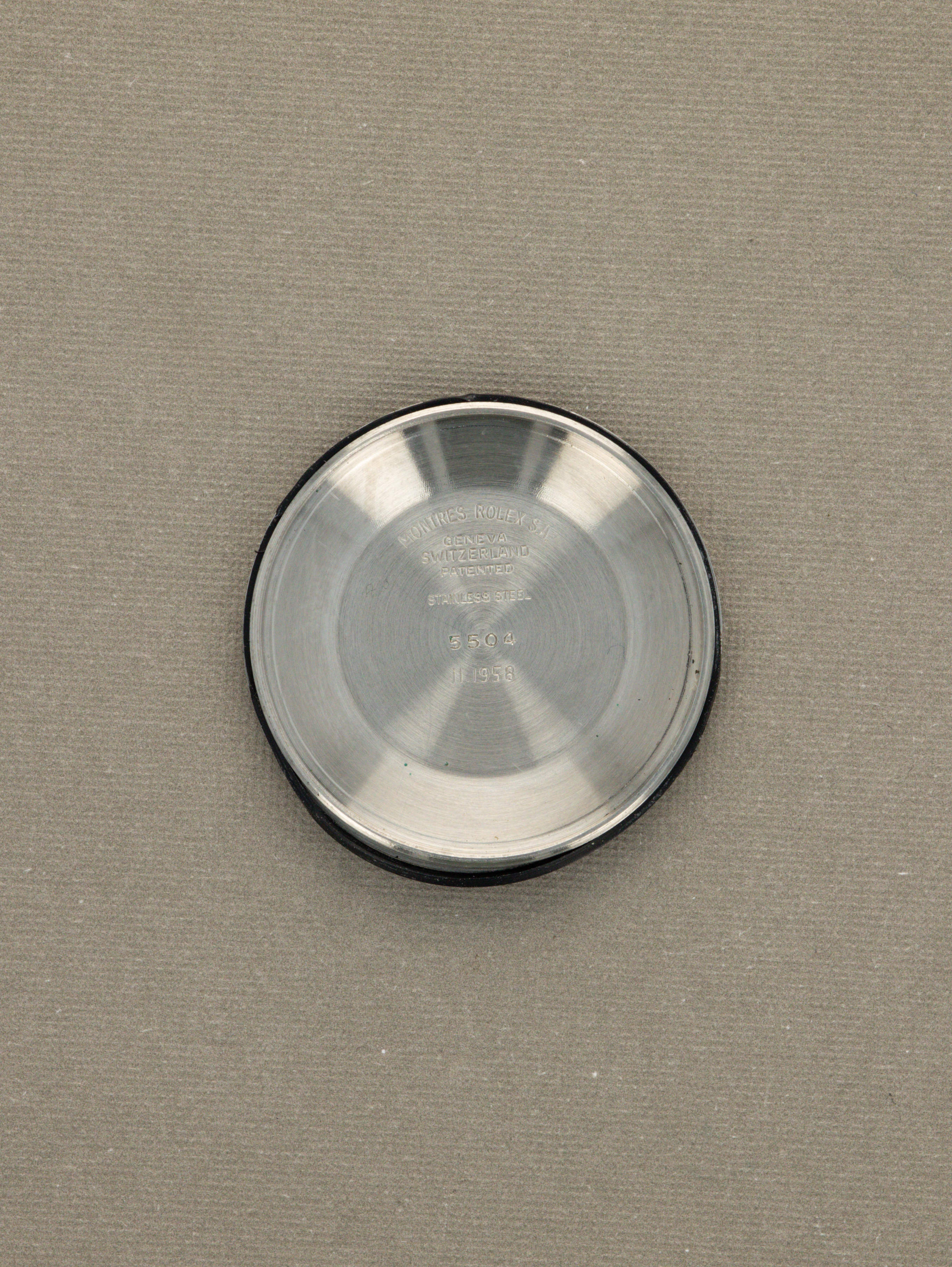 Rolex Air-King Ref. 5504 - 'Super Precision' Satin Silver Dial Unpolished