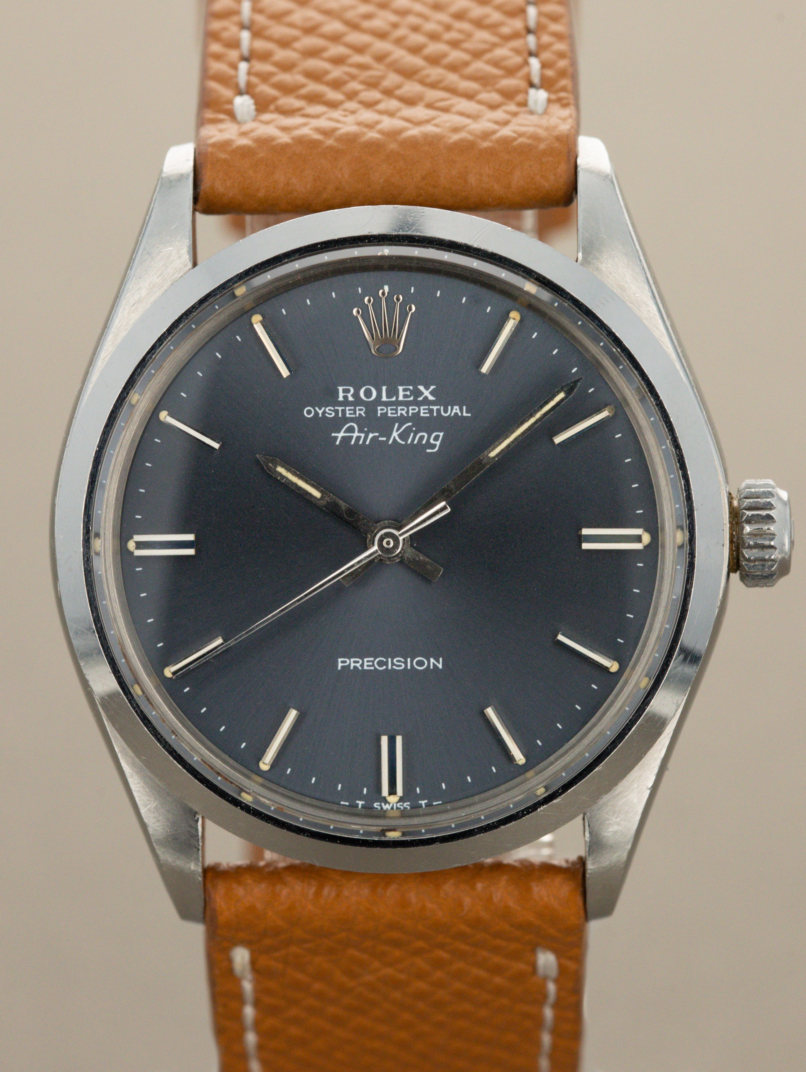Rolex Air-King Ref. 5500 - Grey 'Mirror' Dial Unpolished