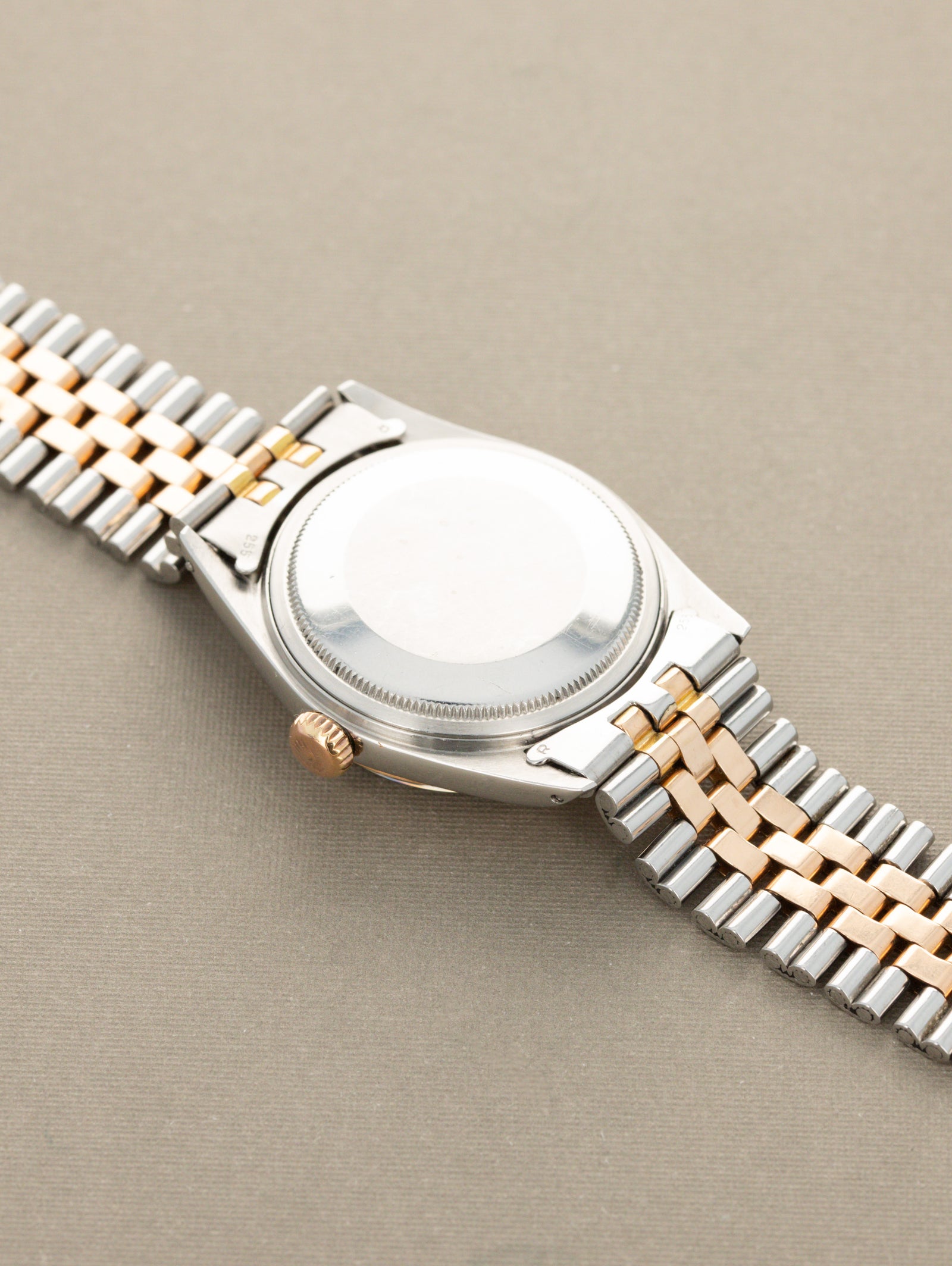 Rolex Datejust Ref. 1601 Two-Tone Rose Gold - Matte Black Dial