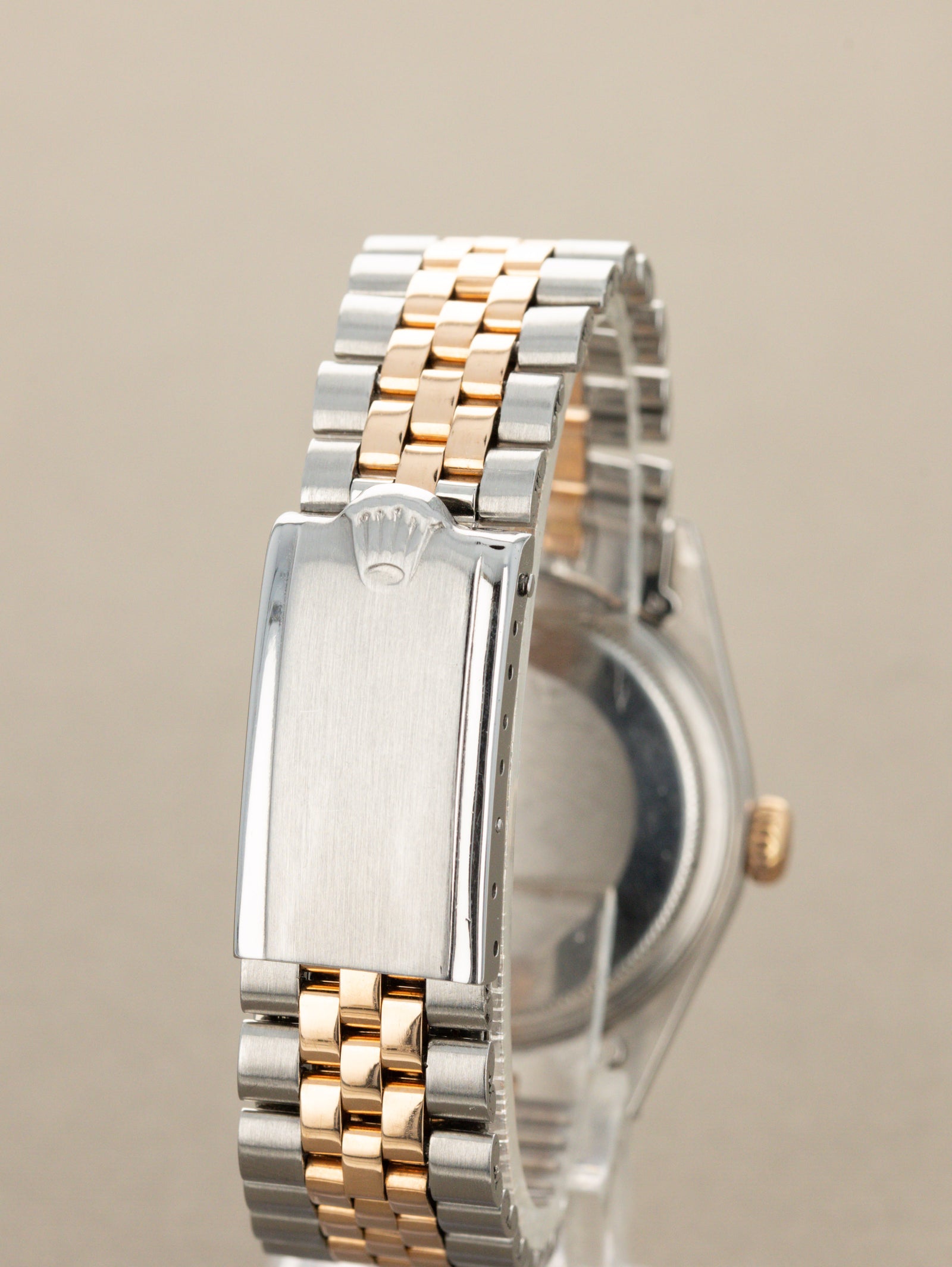 Rolex Datejust Ref. 1601 Two-Tone Rose Gold - Matte Black Dial