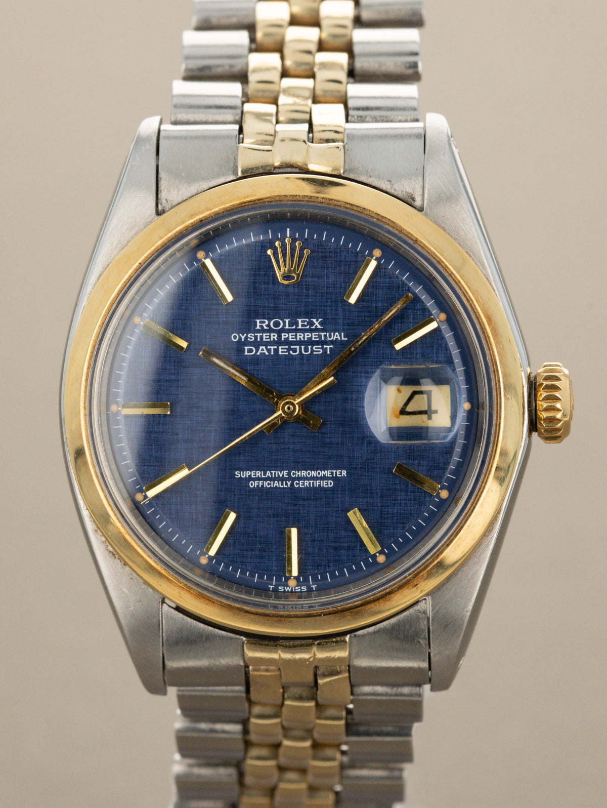 Rolex Datejust Ref. 1600/3 - Blue 'Denim' Dial