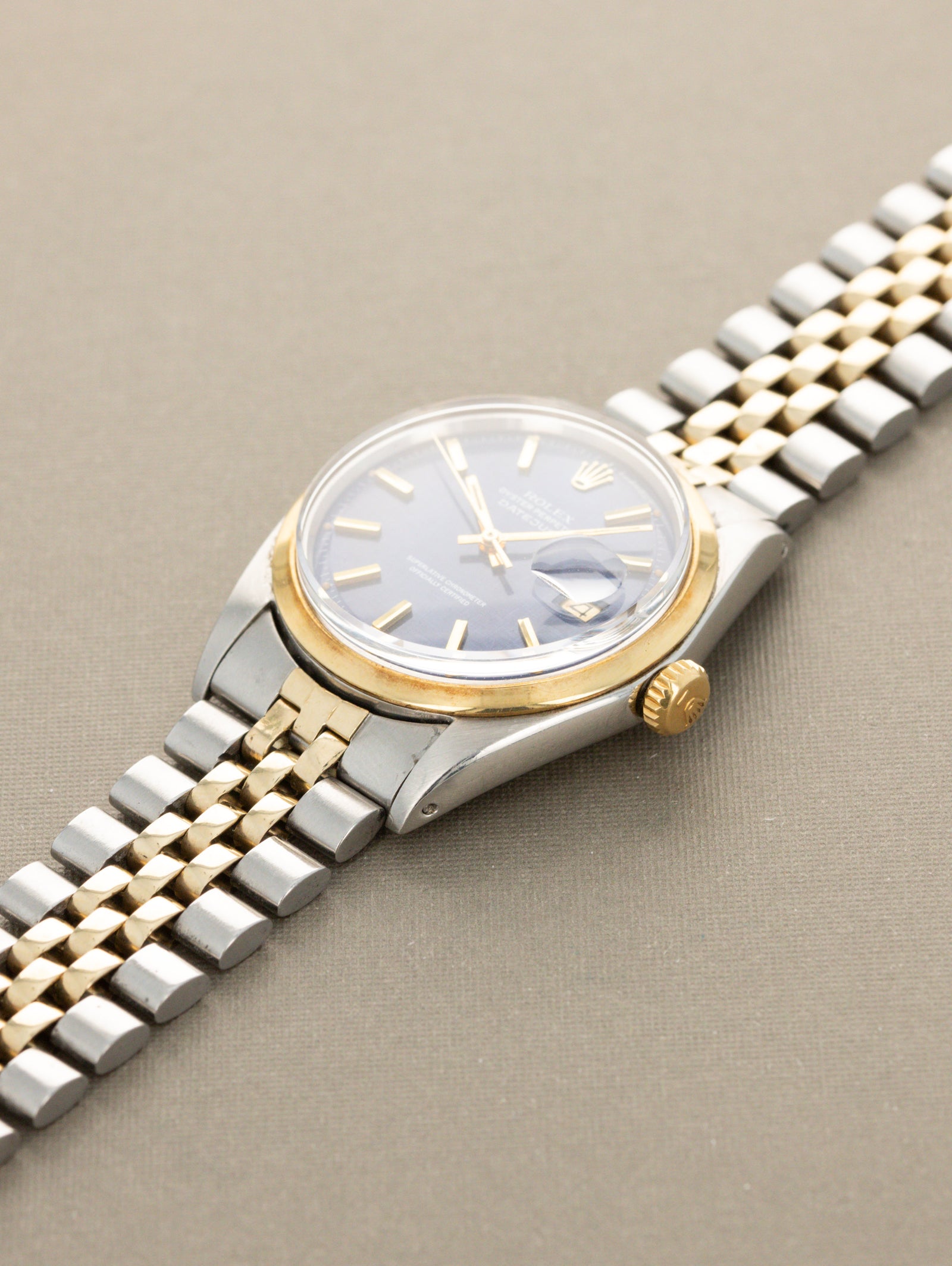 Rolex Datejust Ref. 1600/3 - Blue 'Denim' Dial