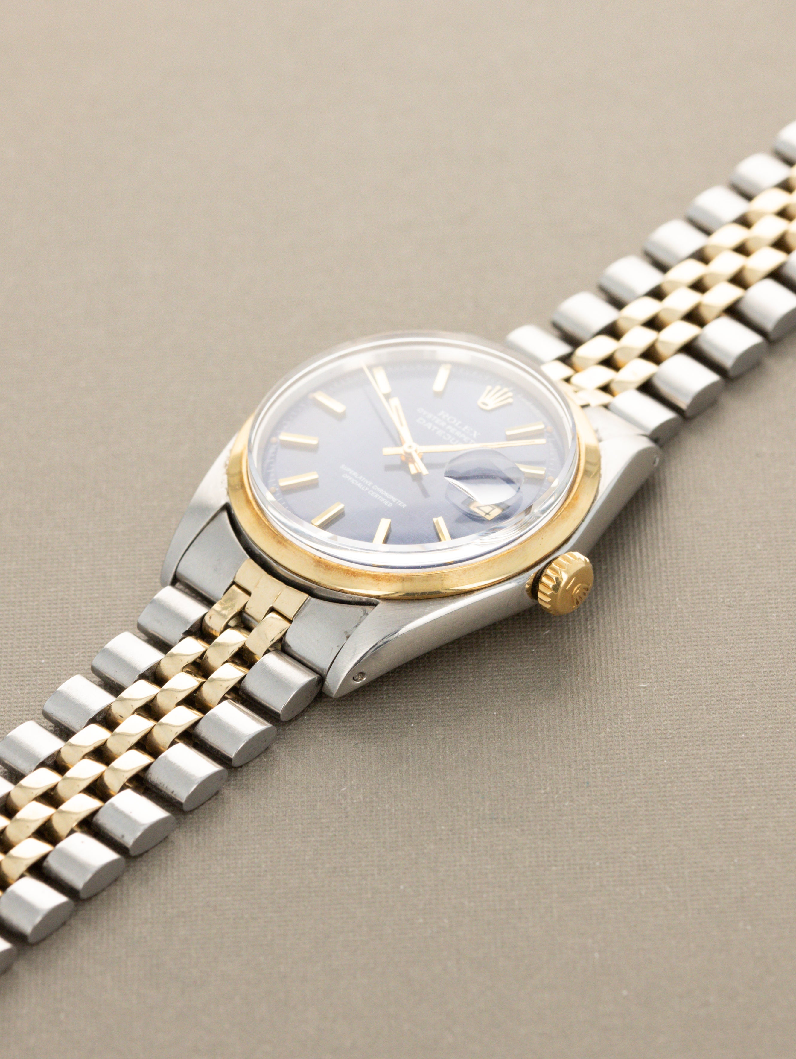 Rolex Datejust Ref. 1600/3 - Blue 'Denim' Dial