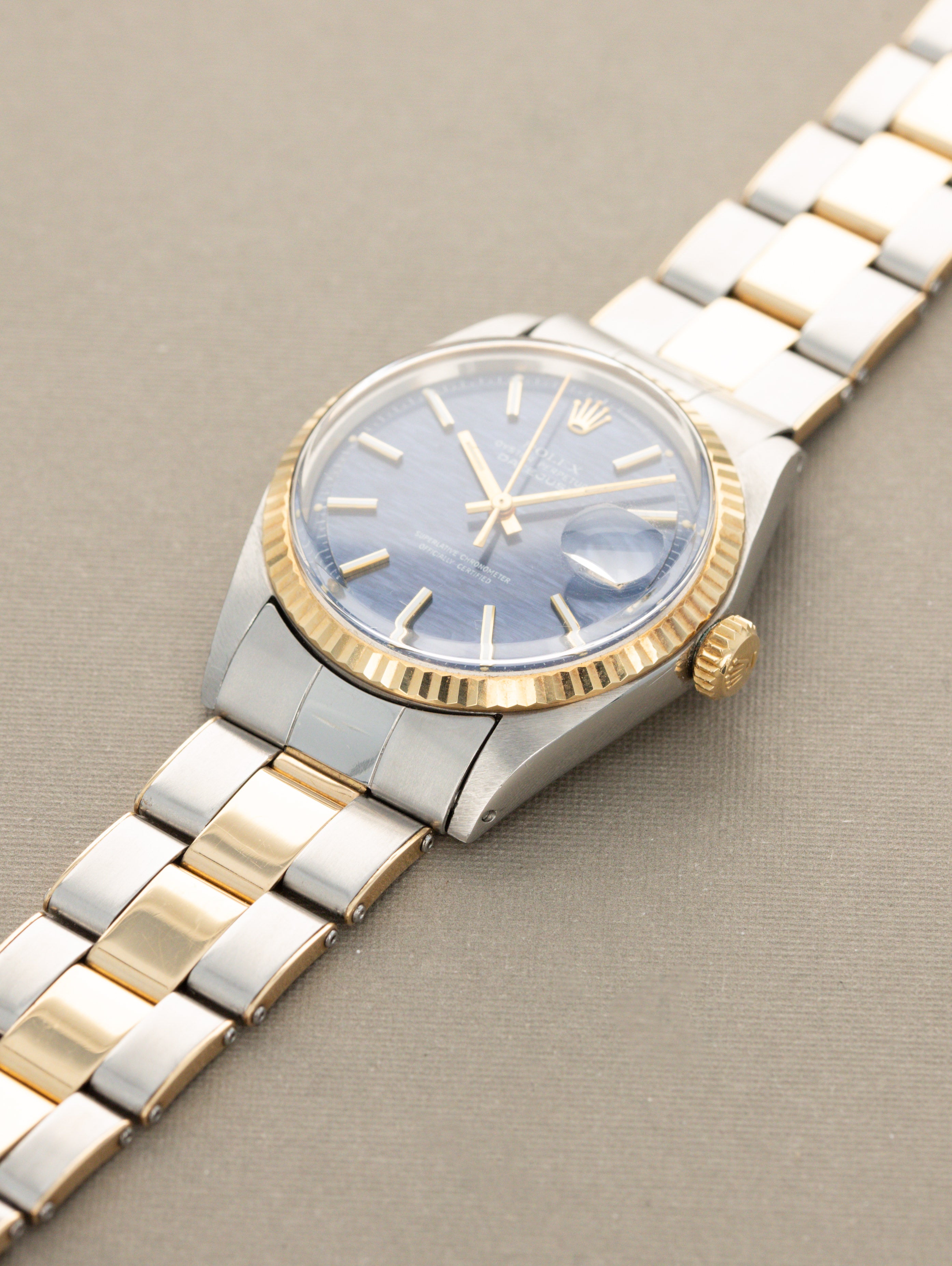 Rolex Datejust Ref. 1601/3 'Two-Tone' - Blue 'Mosaic' Dial