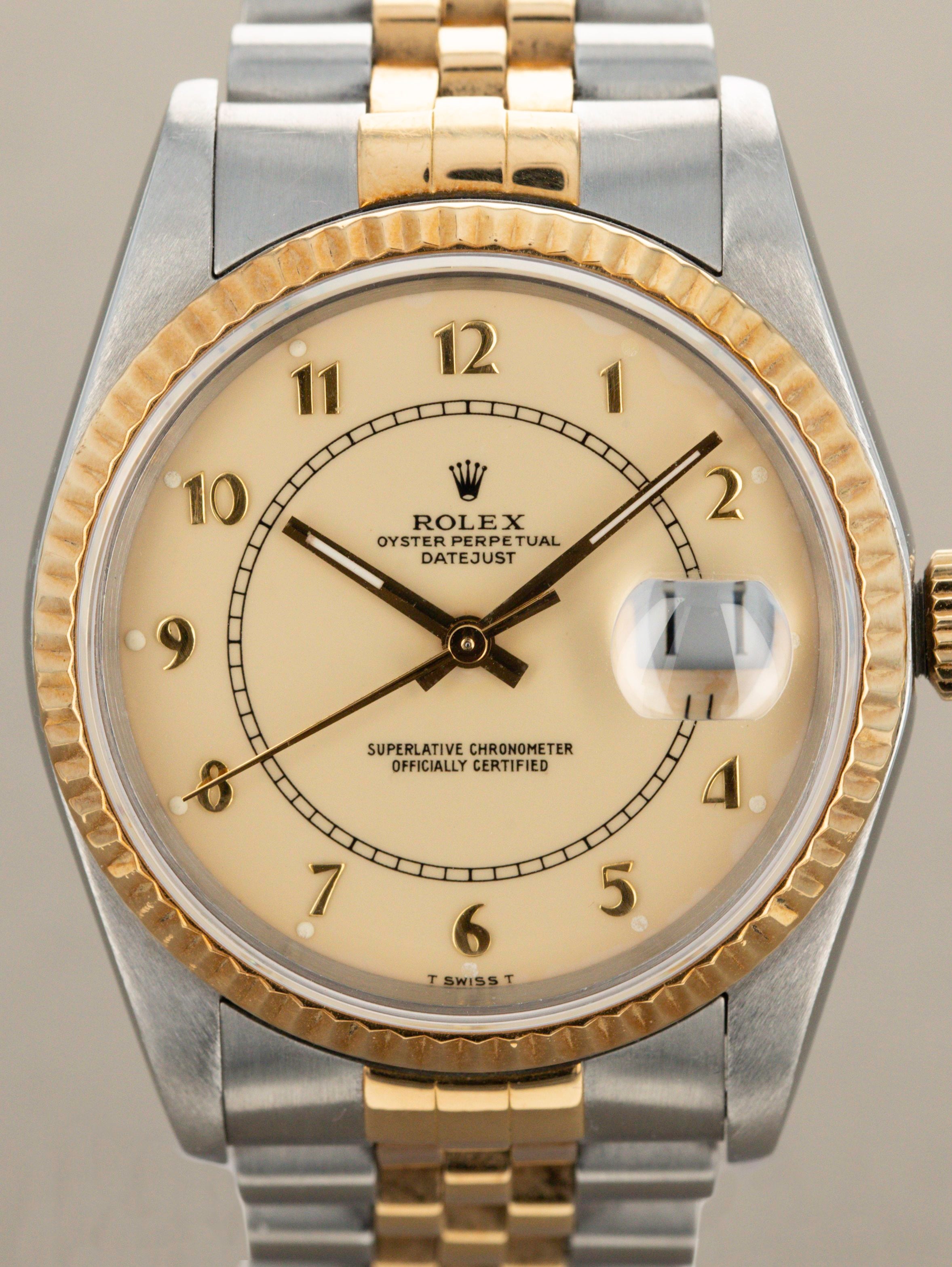 Rolex Datejust Ref. 16233 'Boiler Guage' Dial - Full set