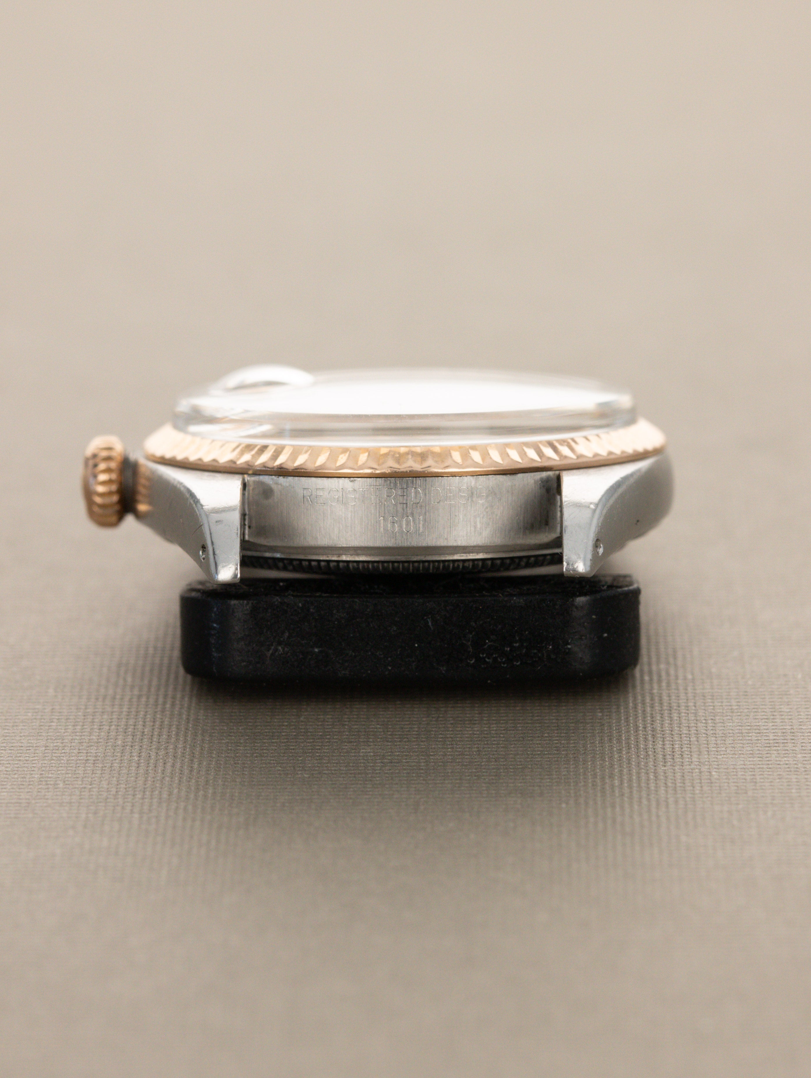 Rolex Datejust Ref. 1601 Two-Tone Rose Gold - Sunburst Silver Dial w/ Papers