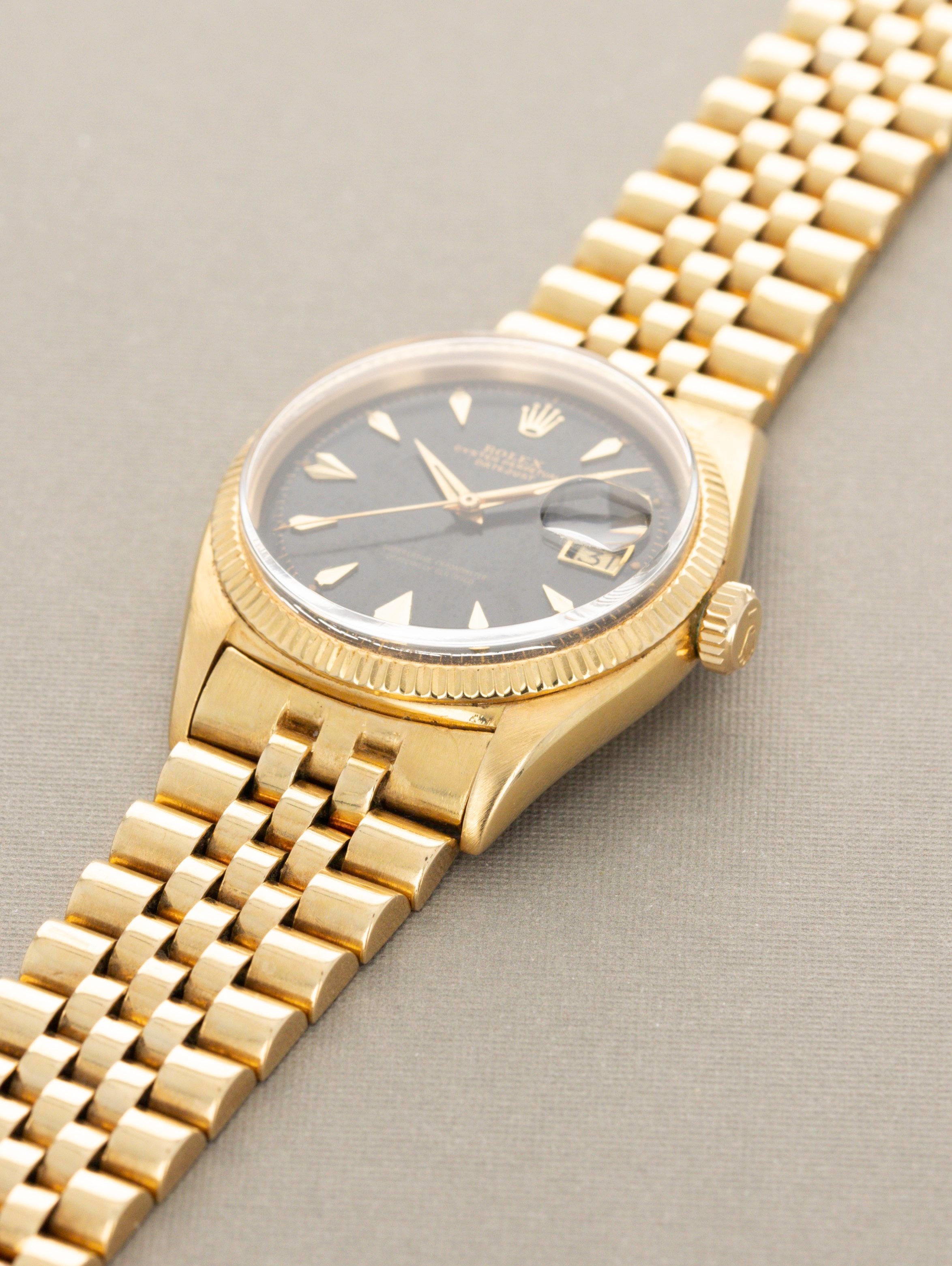 Rolex Datejust Ref. 6605 Gilt 18k