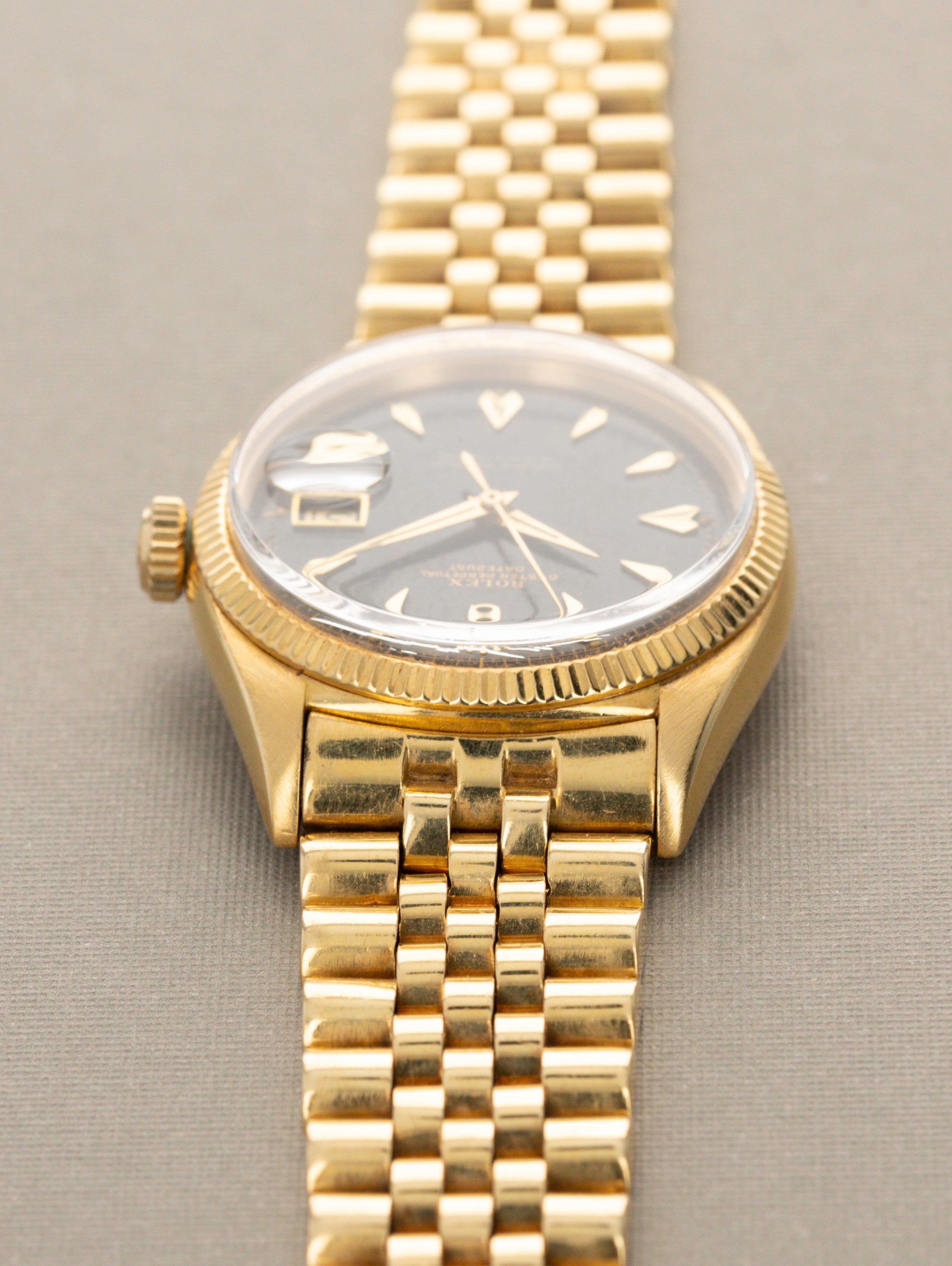 Rolex Datejust Ref. 6605 Gilt 18k