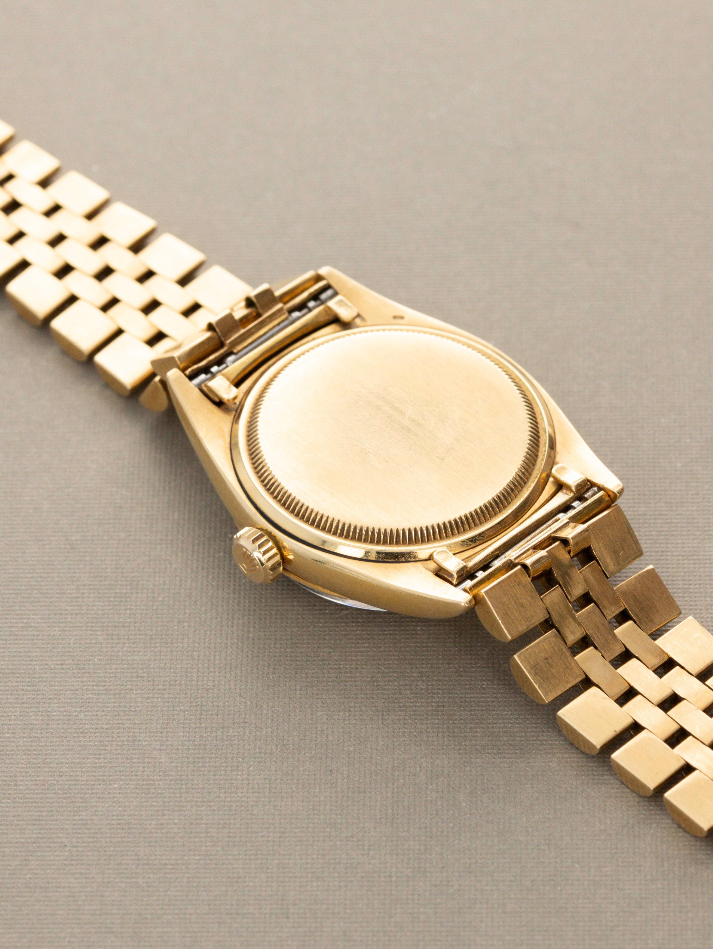 Rolex Datejust Ref. 6605 Gilt 18k