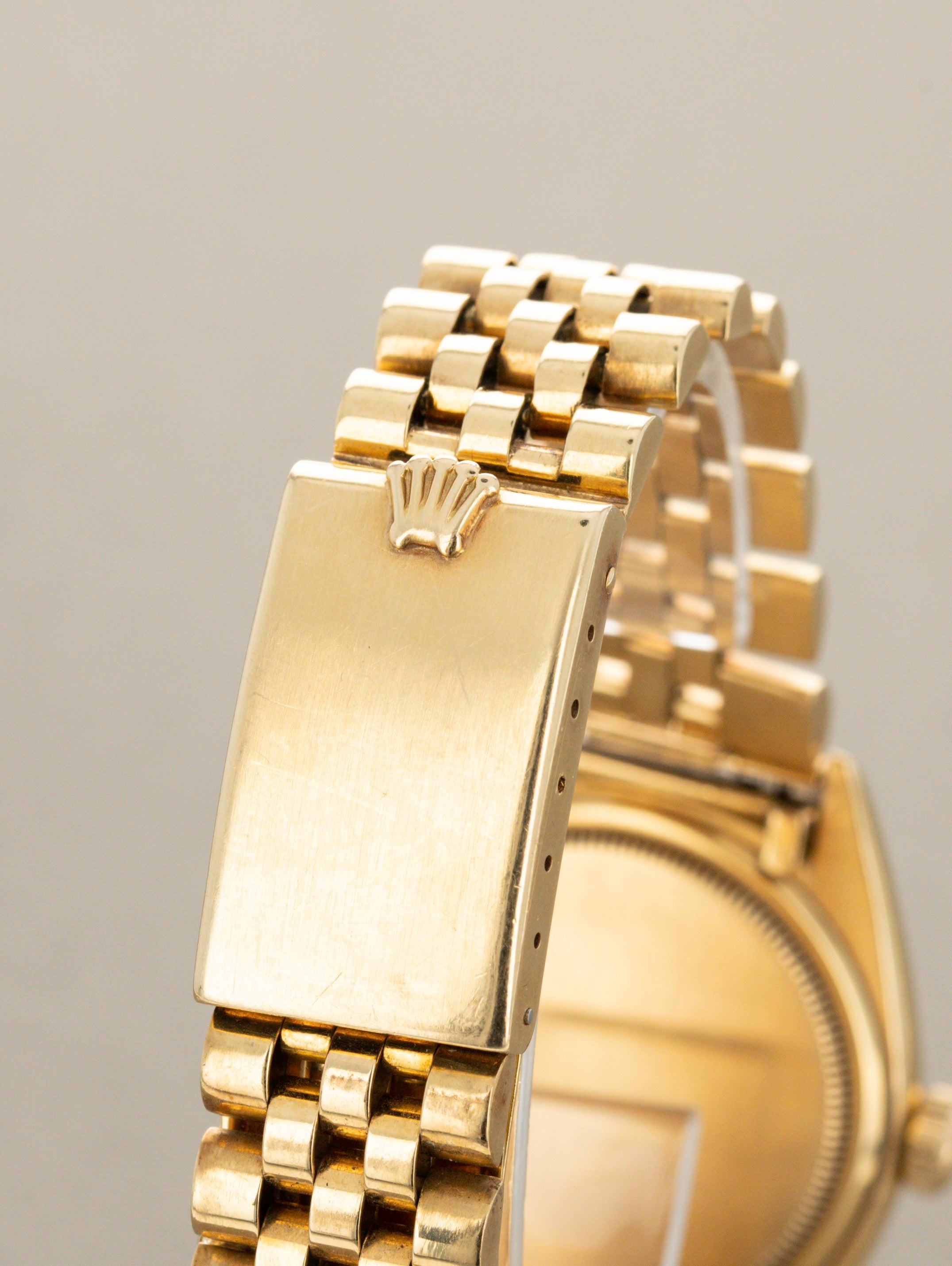 Rolex Datejust Ref. 6605 Gilt 18k