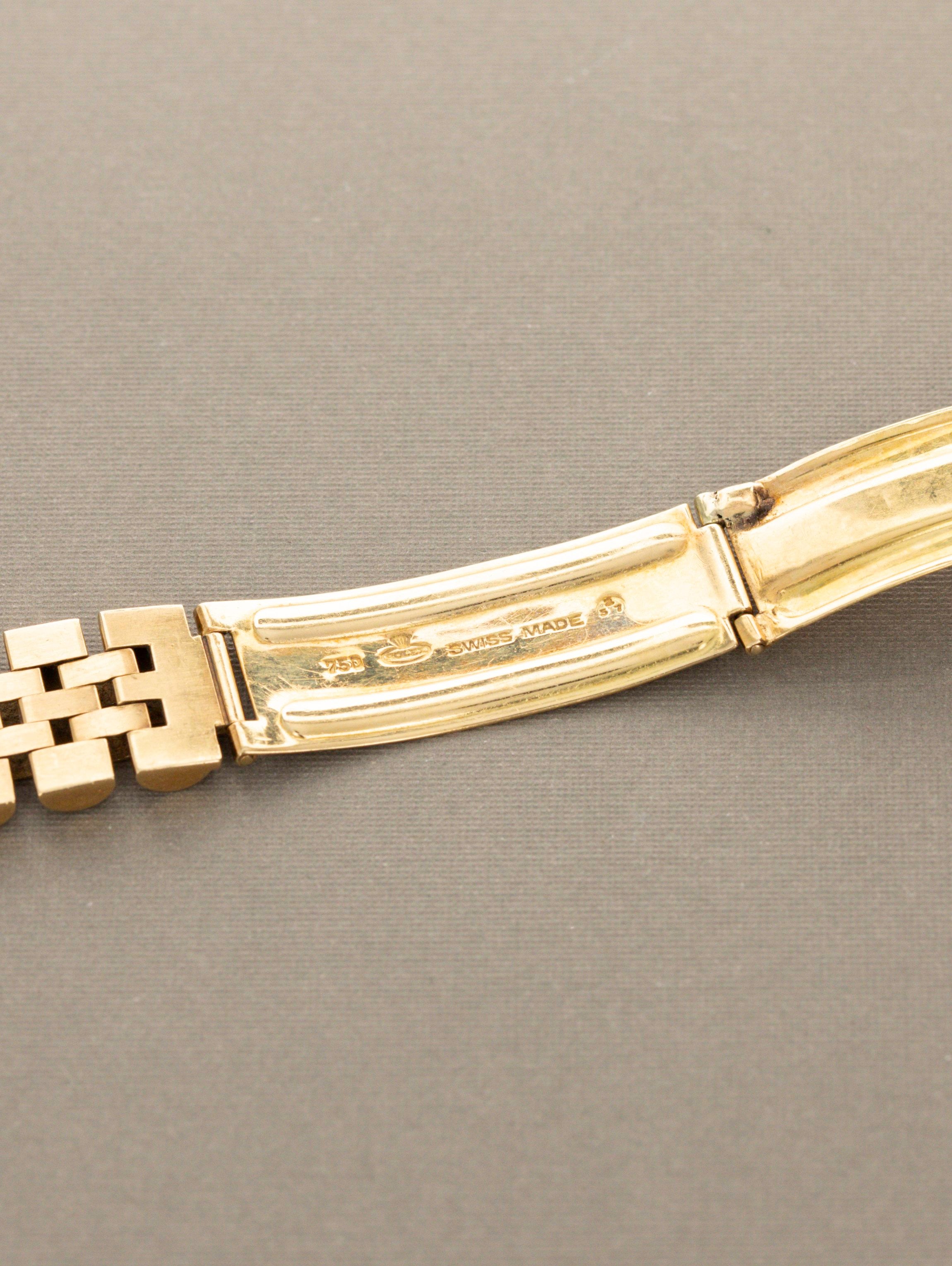 Rolex Datejust Ref. 6605 Gilt 18k