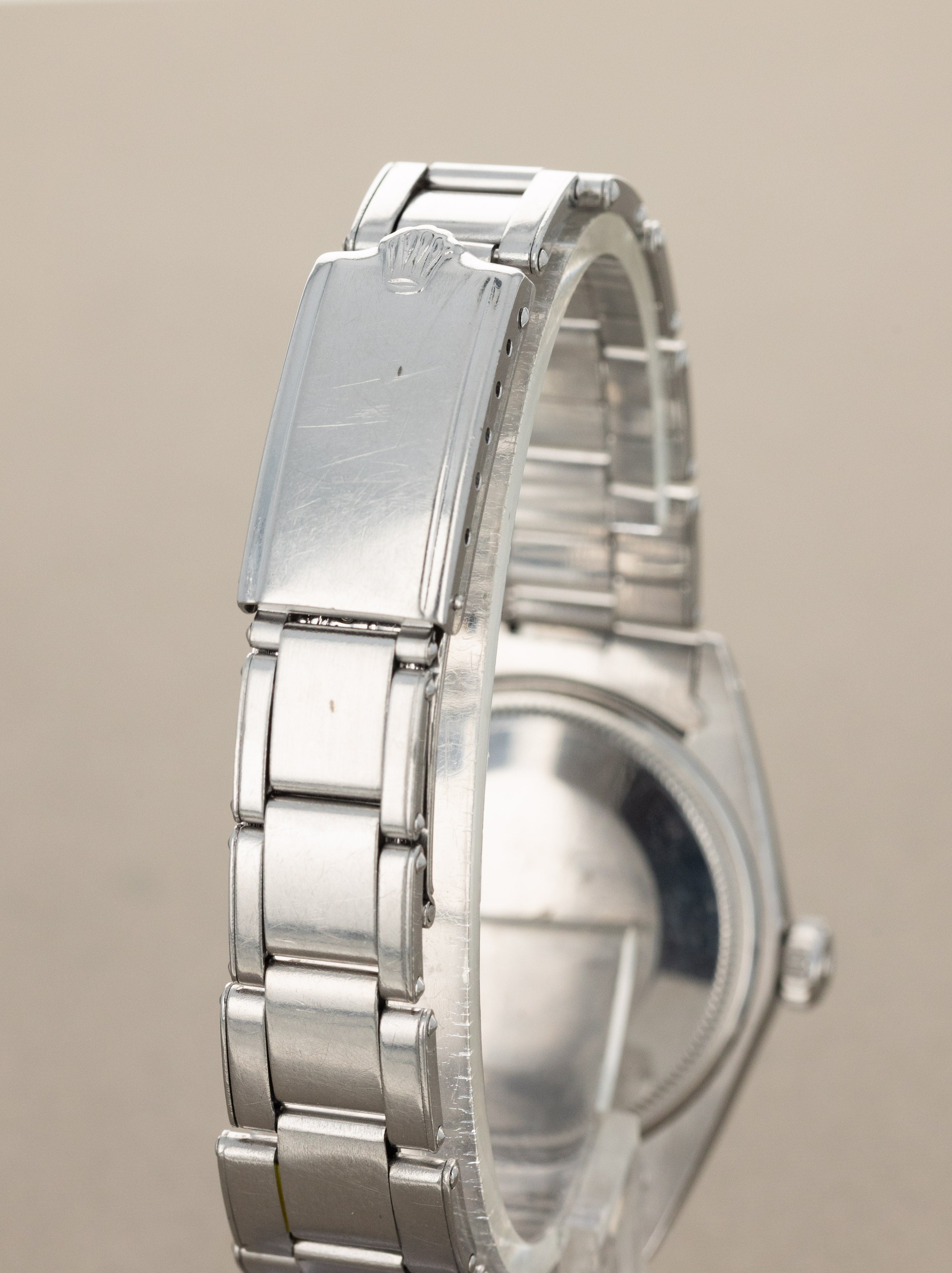Rolex Oyster Perpetual Date Ref. 1500 - Black 'Gilt' Dial W/ Kuwait Signature Unpolished