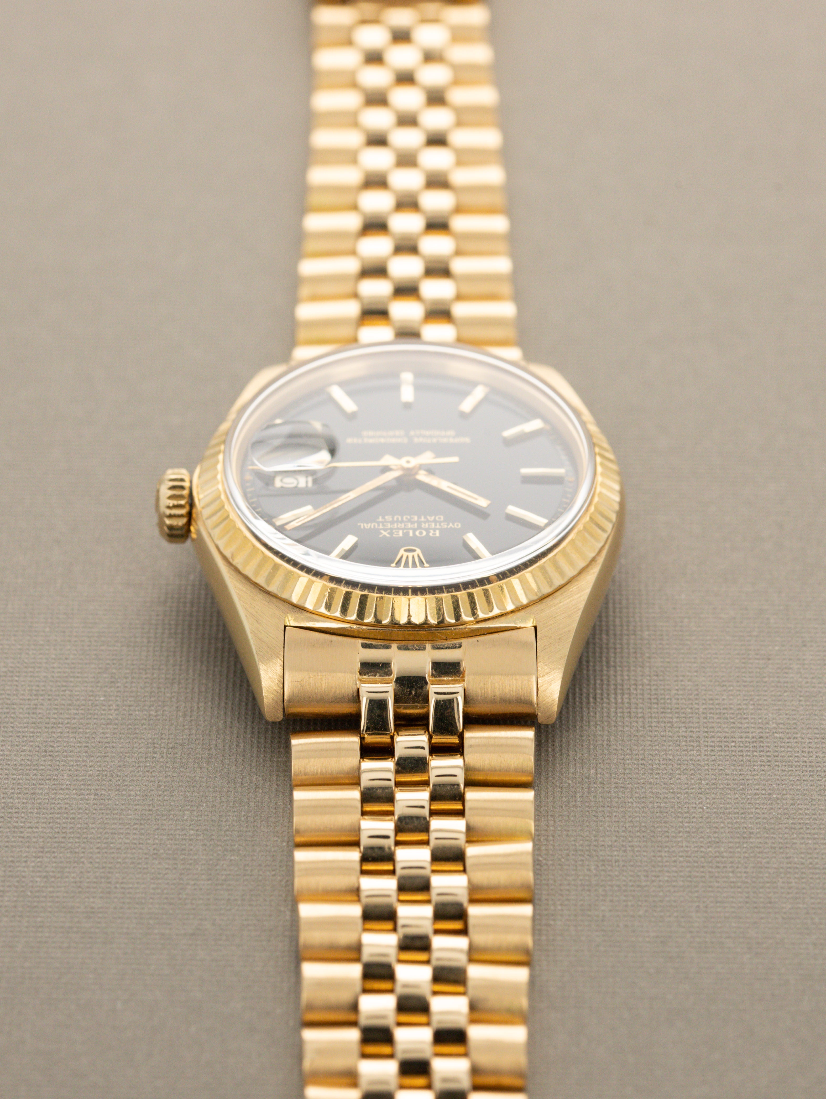 Rolex Datejust Ref. 1601/8 - Black 'Gilt' Dial