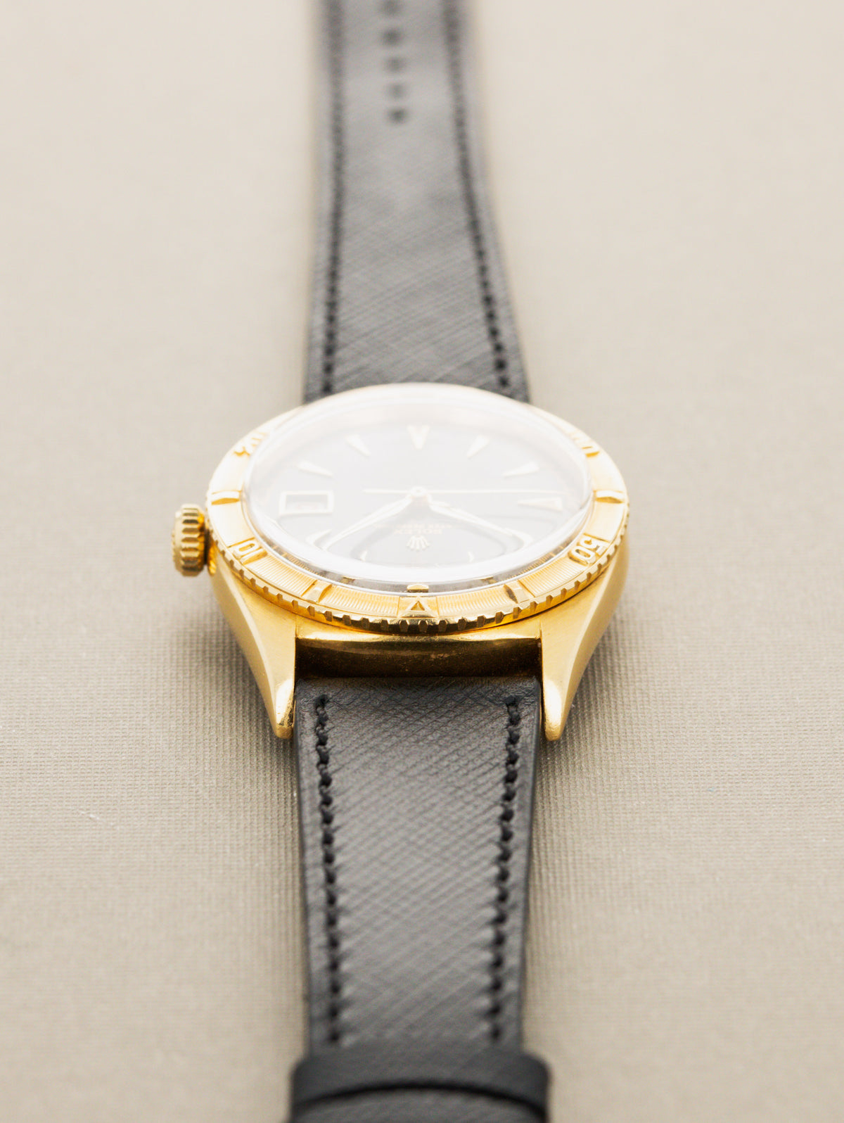 Rolex Turn-O-Graph Ref. 6309 'Thunderbird' - Black 'Gilt' Dial w/ 'Roulette' Date
