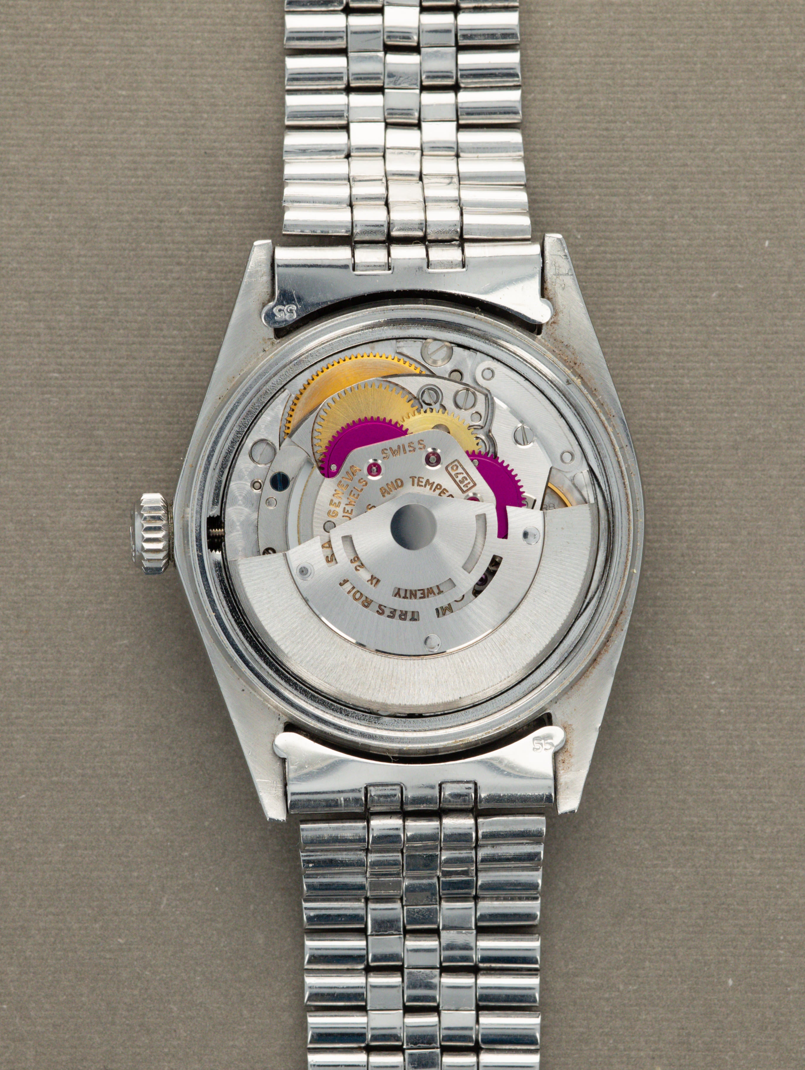Rolex Datejust Ref. 1601 - Matte Black Dial