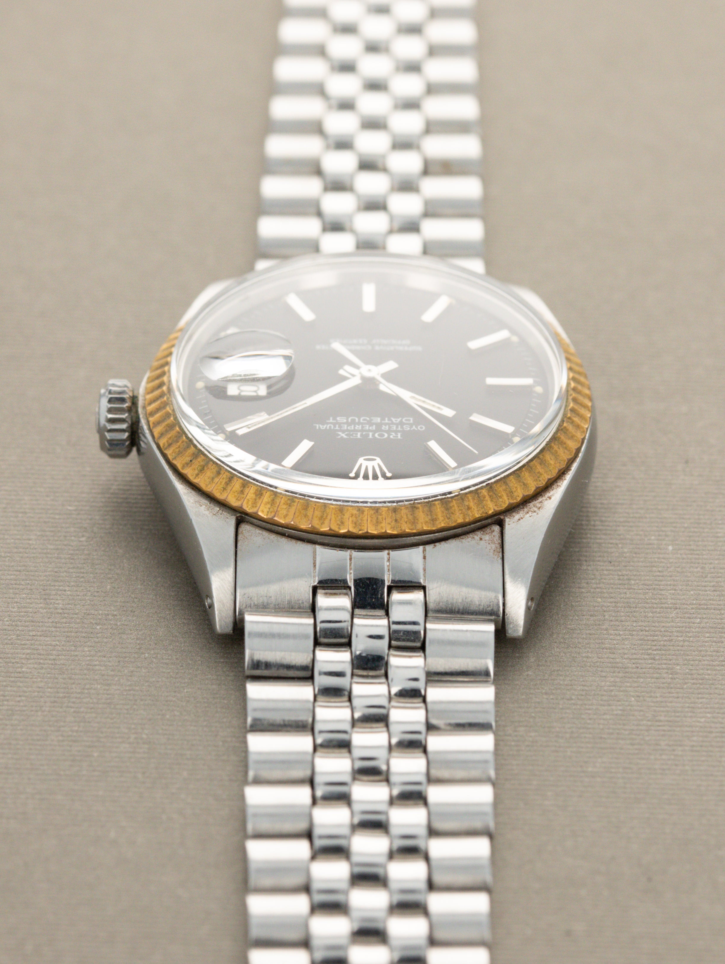 Rolex Datejust Ref. 1601 - Matte Black Dial