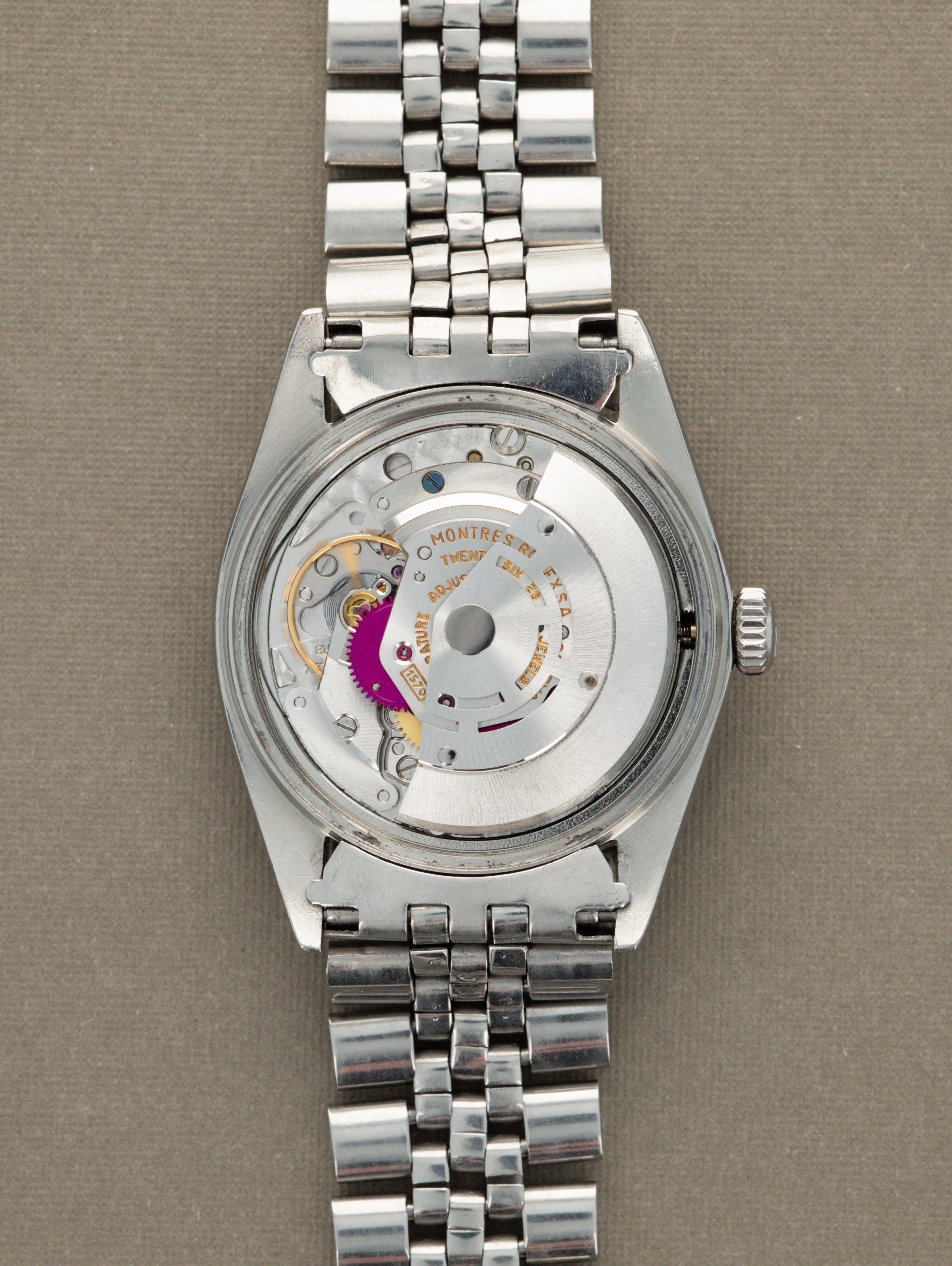 Rolex Datejust Ref. 1601 - Matte Black Dial