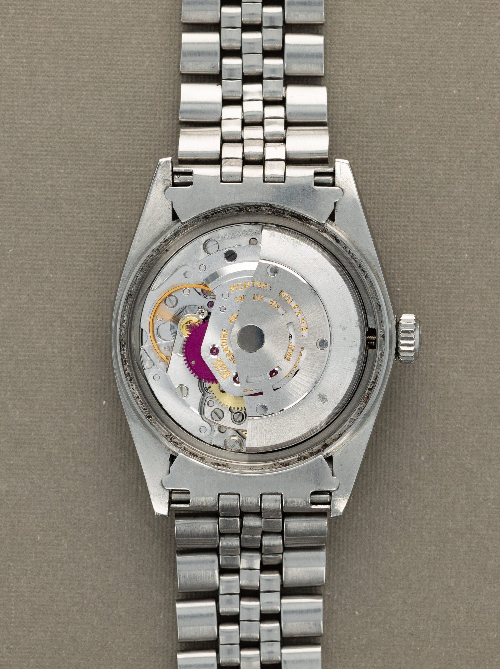 Rolex Datejust Ref. 1603 - Matte Black Dial