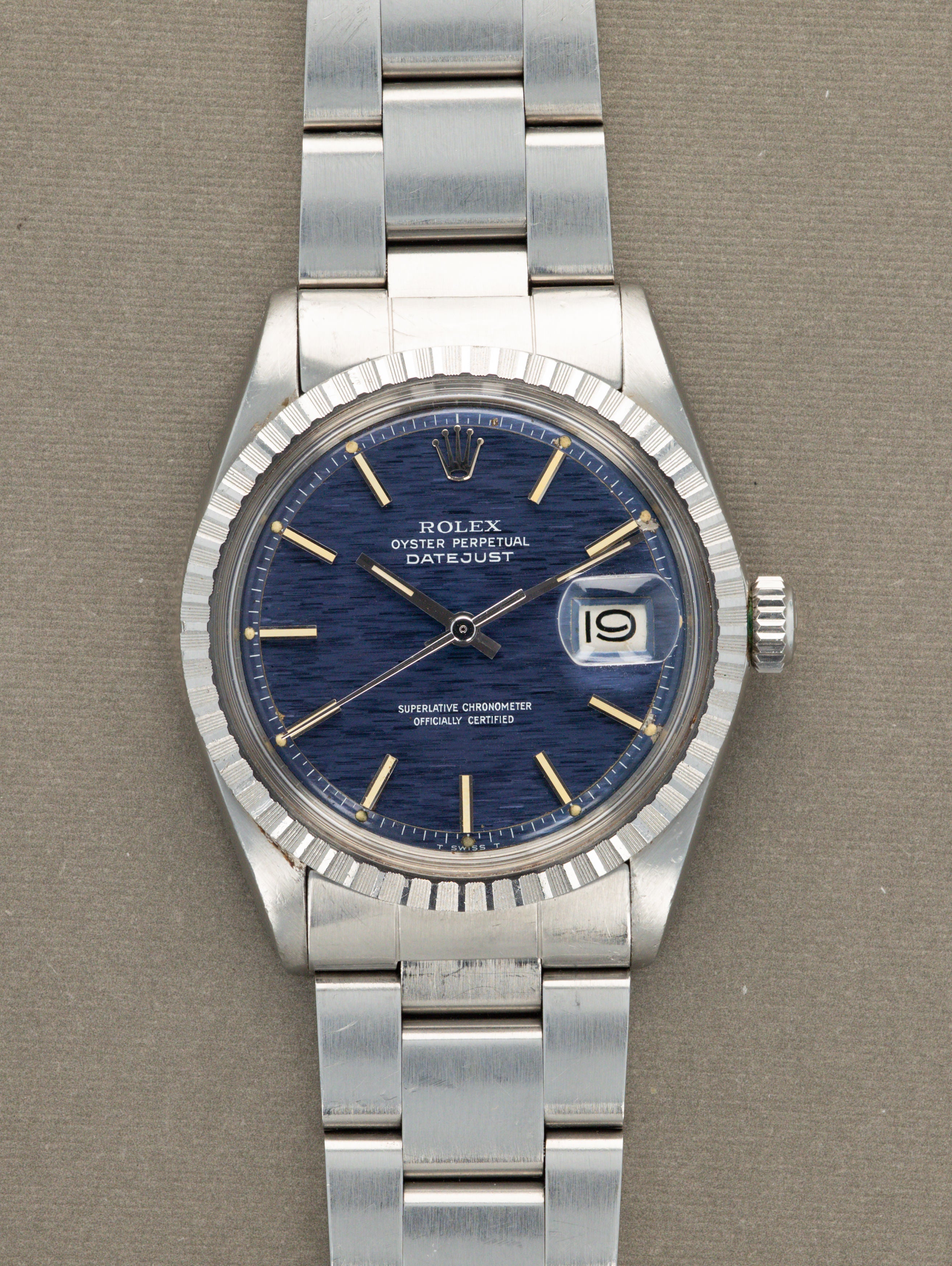 Rolex Datejust Ref. 1603 - Blue Mosaic