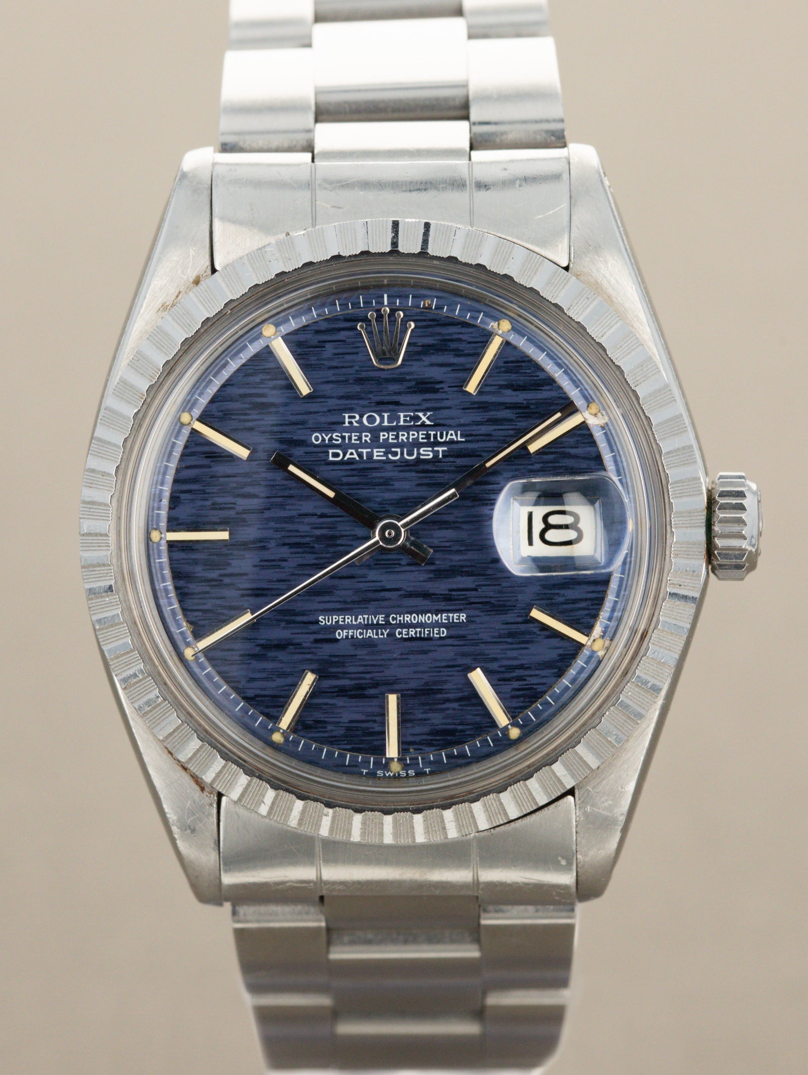 Rolex Datejust Ref. 1603 - Blue Mosaic