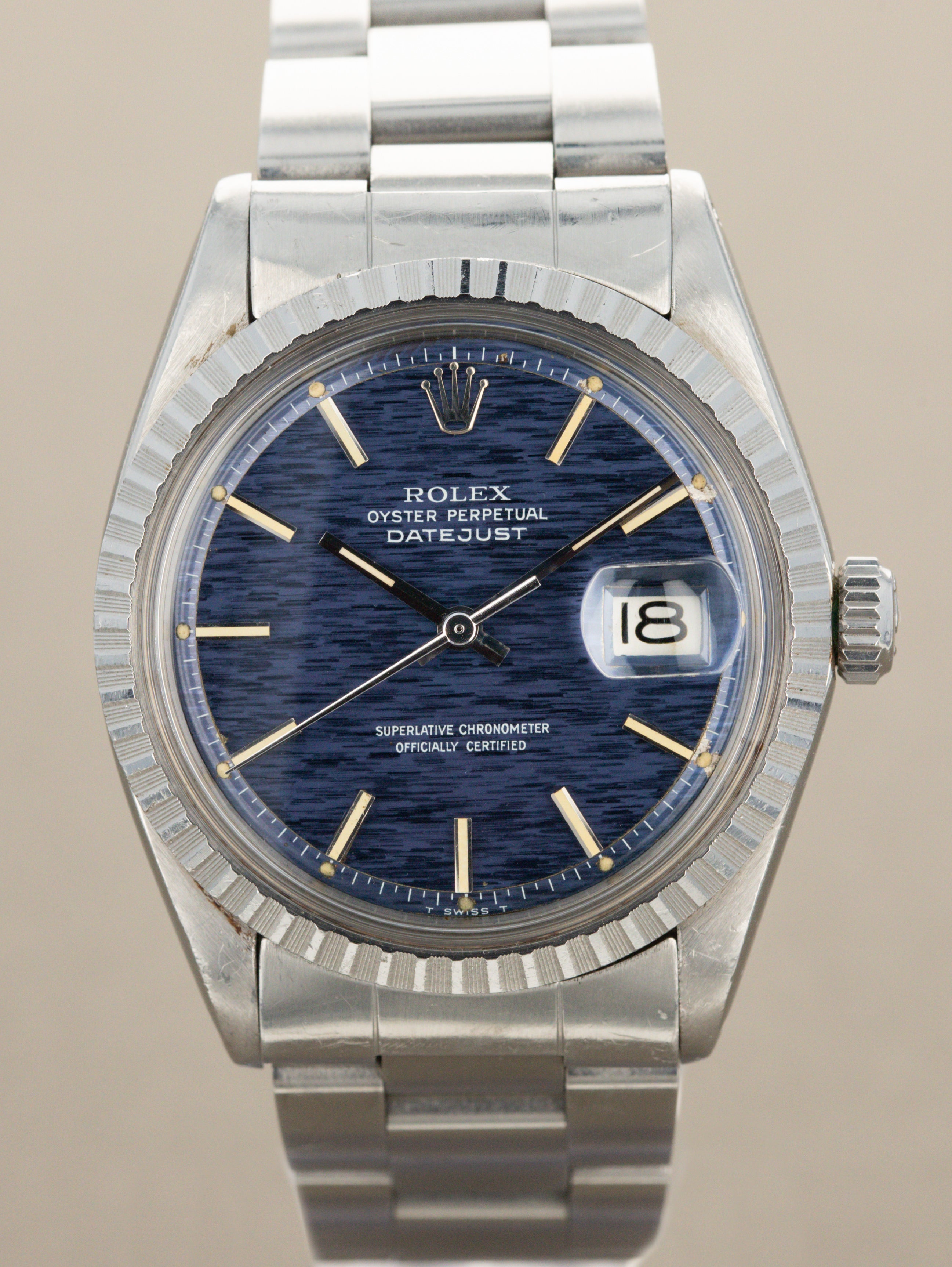 Rolex Datejust Ref. 1603 - Blue Mosaic