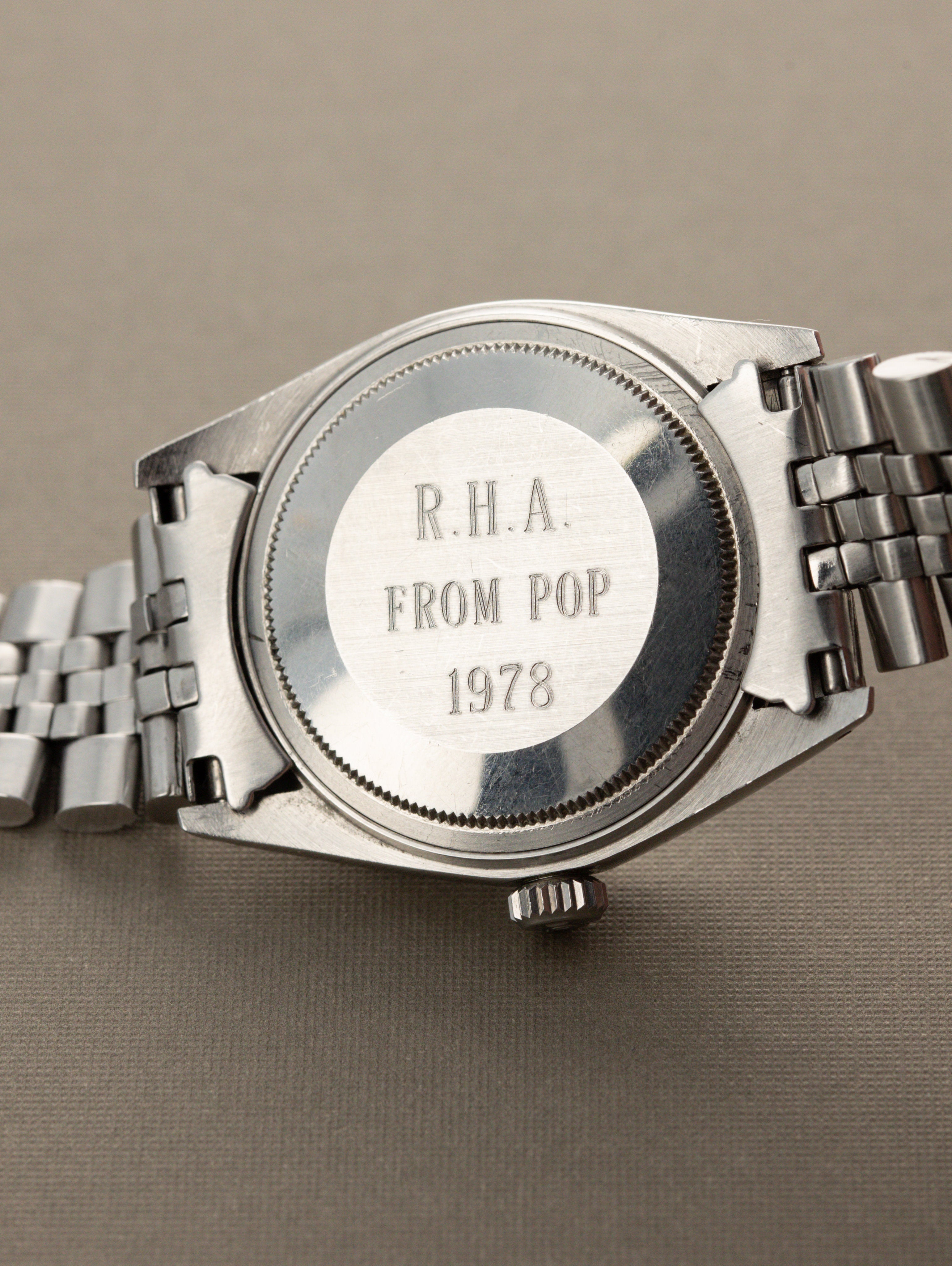 Rolex Datejust Ref. 1603 'John Bull' - Sunburst Blue 'Sigma' Dial Unpolished