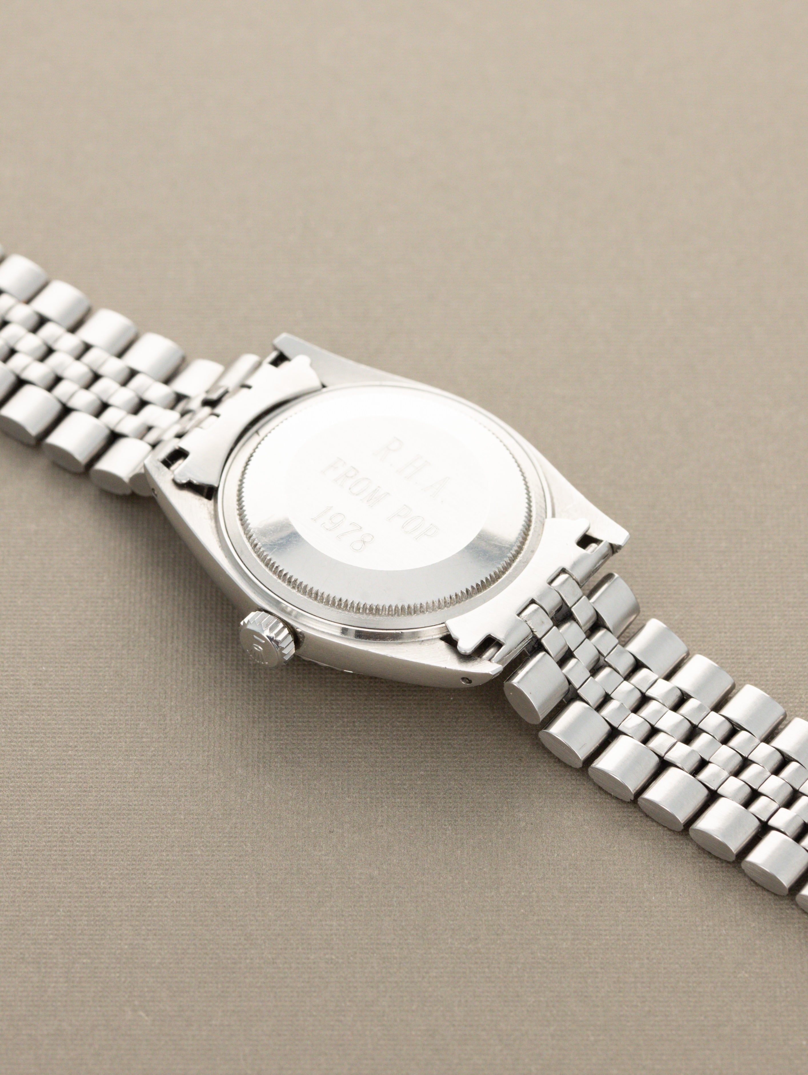 Rolex Datejust Ref. 1603 'John Bull' - Sunburst Blue 'Sigma' Dial Unpolished