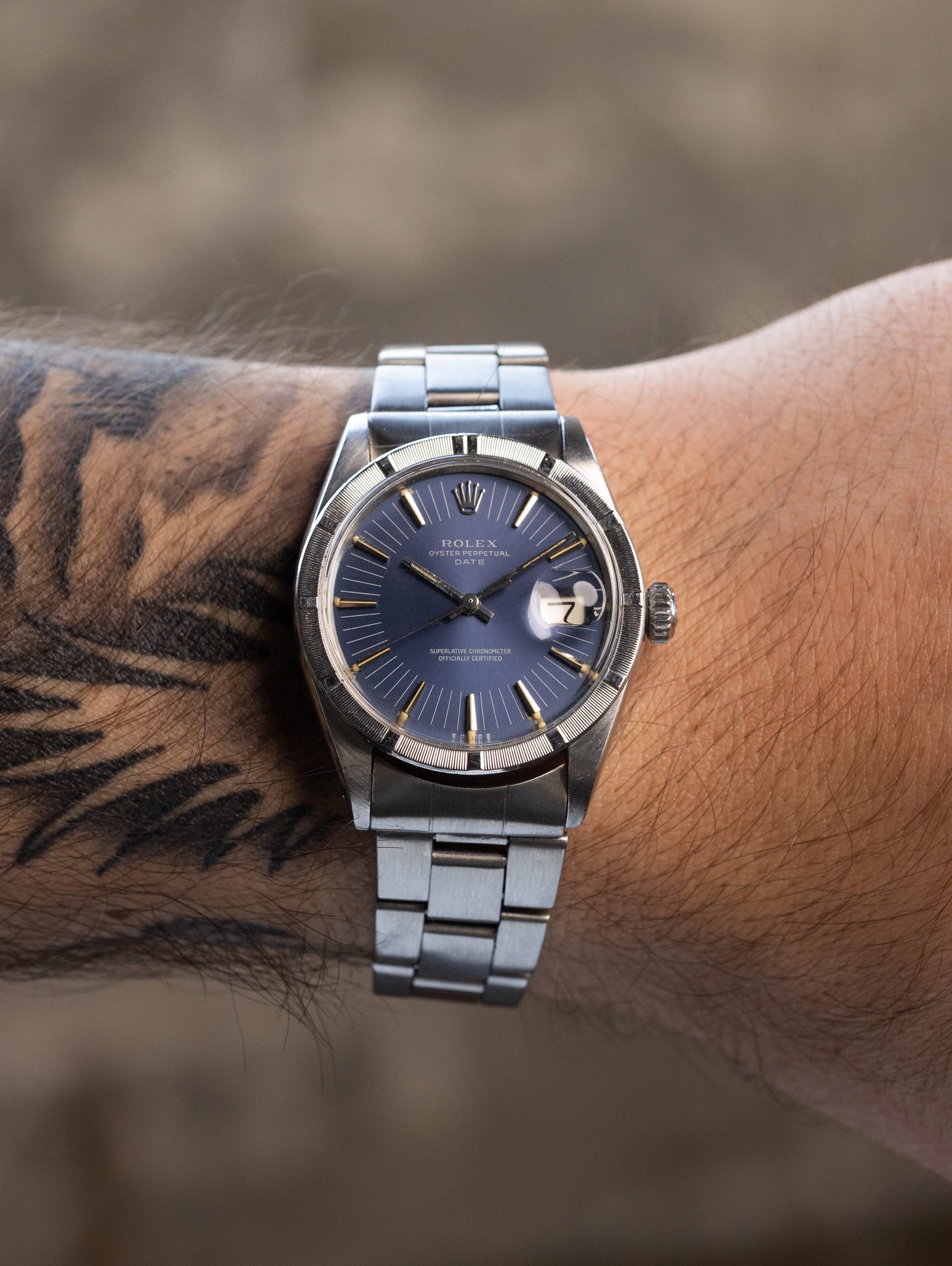 Rolex Oyster Perpetual Date - Ref. 1501 'Long Index Dial'