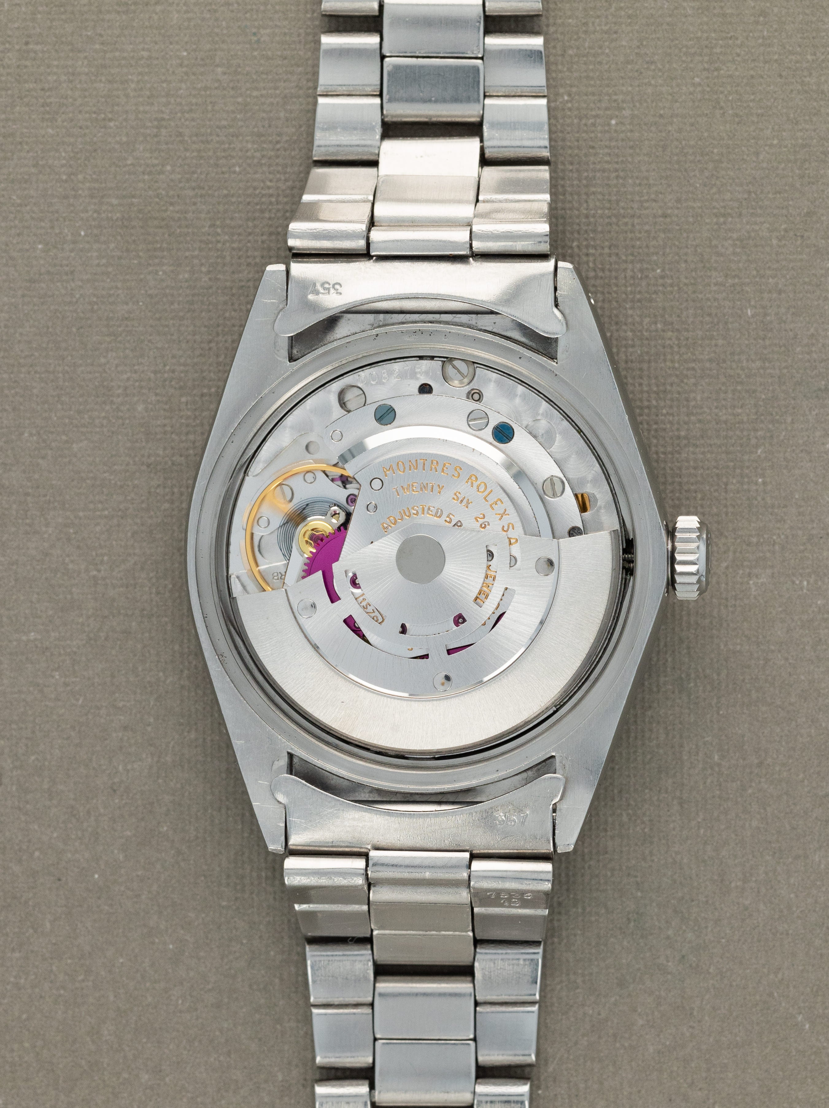 Rolex Oyster Perpetual Date Ref. 1500 - Blue 'Mosaic' Dial Unpolished