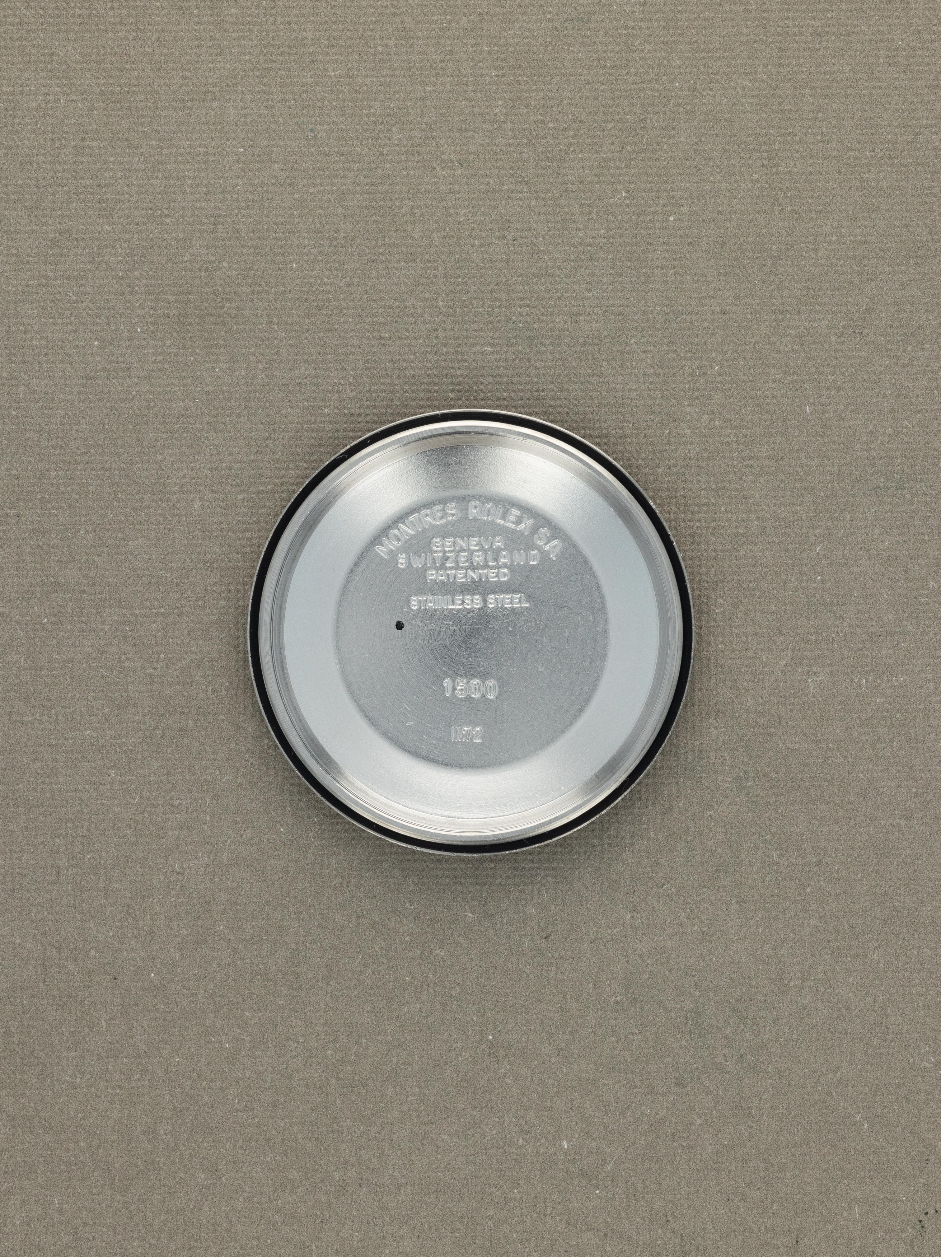 Rolex Oyster Perpetual Date Ref. 1500 - Blue 'Mosaic' Dial Unpolished