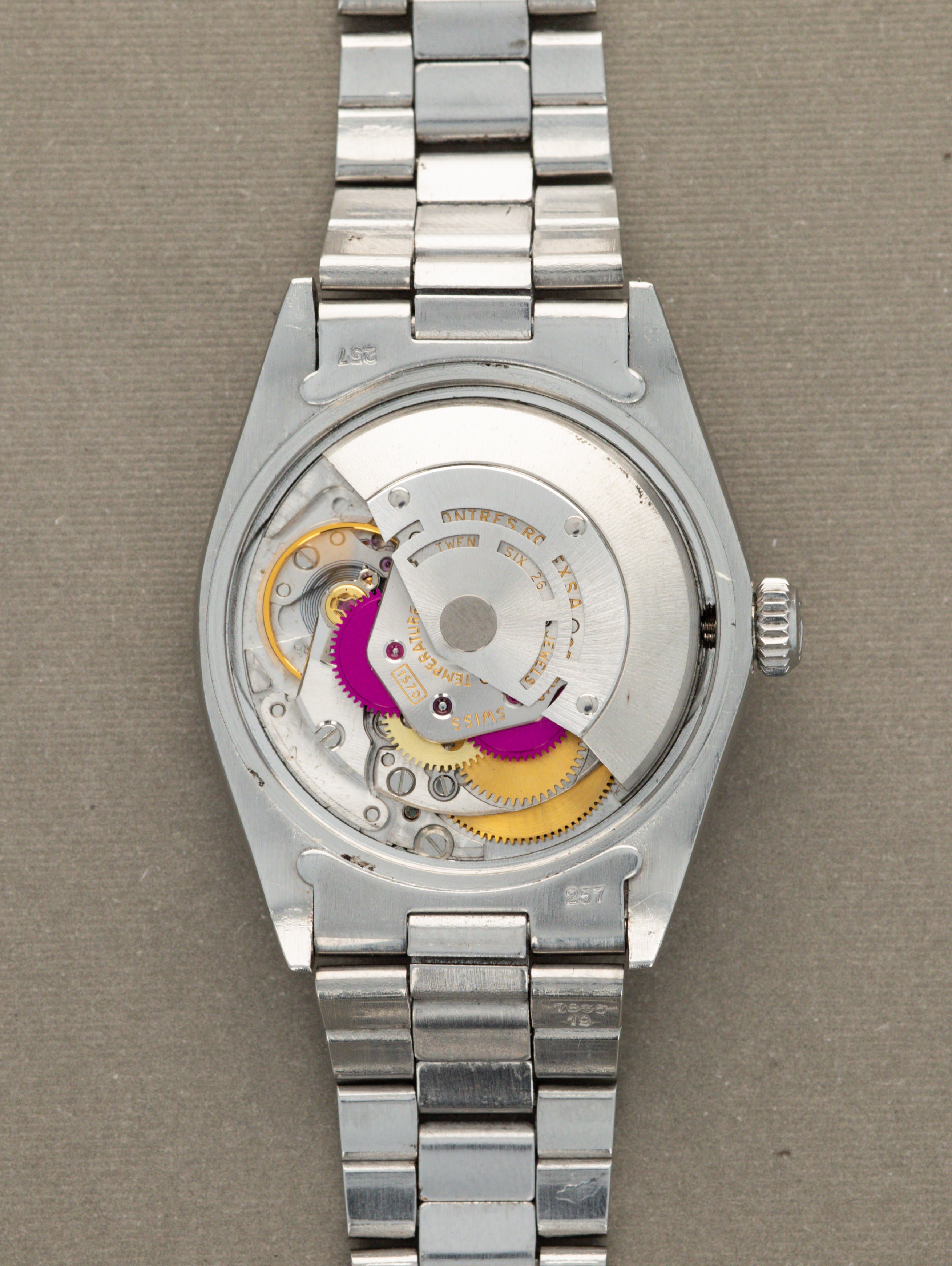 Rolex Oyster Perpetual Date Ref. 1500 - Blue 'Mosaic' Dial